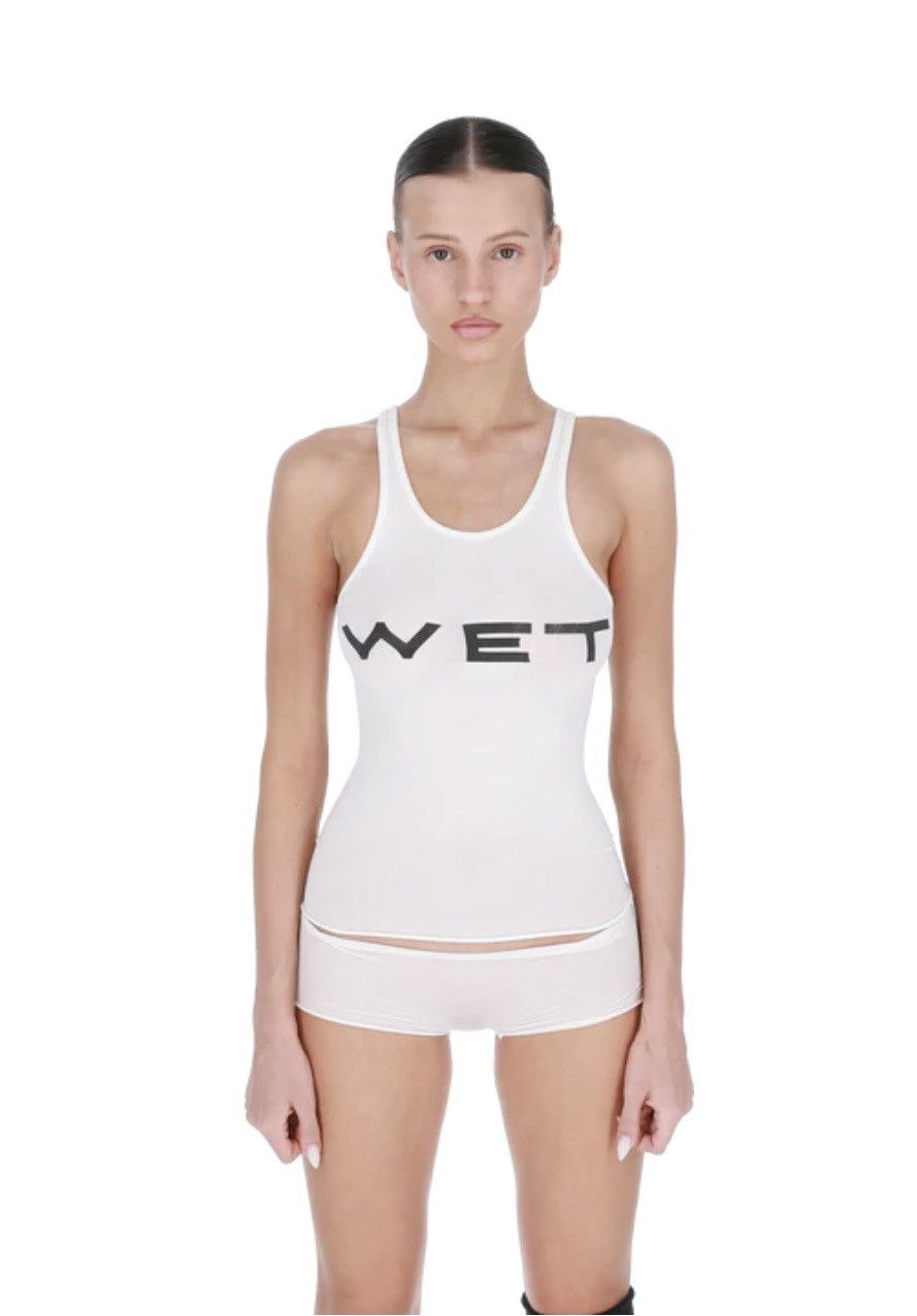 Kanye West YZY Mowalola Wet Tank | Grailed