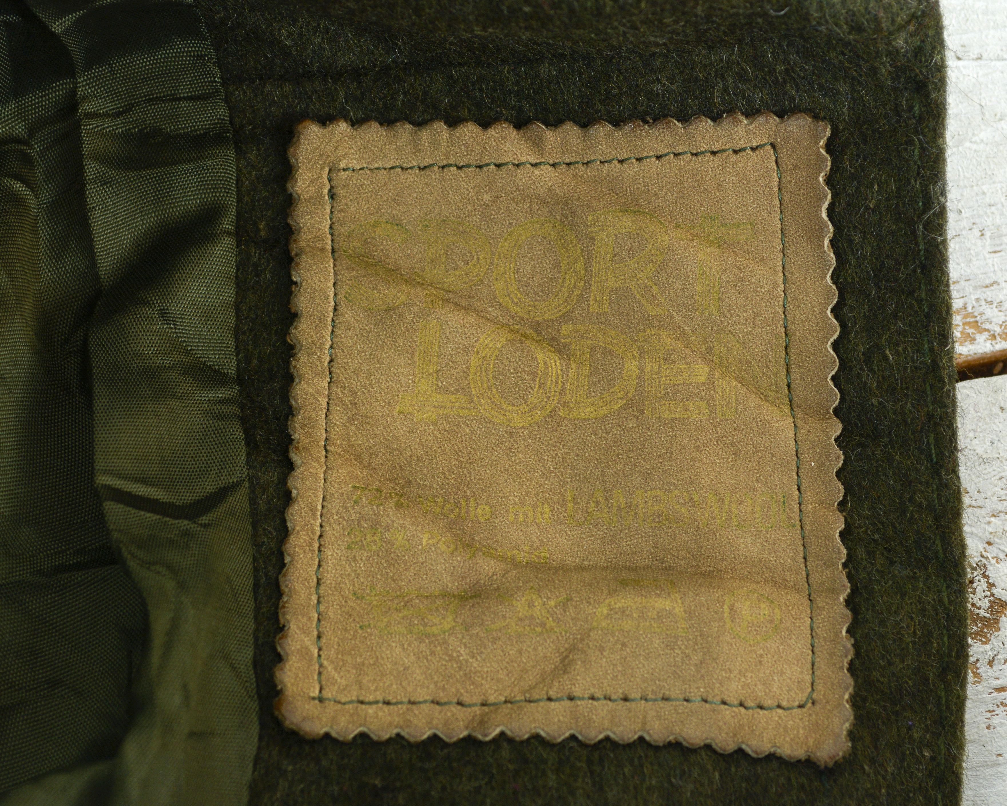 Vintage 70s Sport Loden Wool Coat M Jacket Overcoat Mac Trachten Size M / US 6-8 / IT 42-44 - 10 Thumbnail