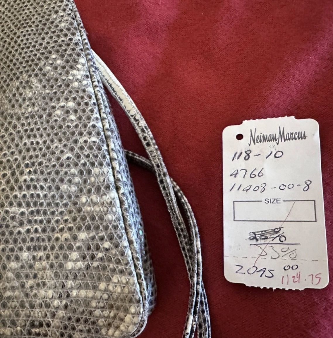 Judith Leiber Judith Leiber Lizard Shoulder Bag in Brown Lizard Size ONE SIZE - 9 Thumbnail