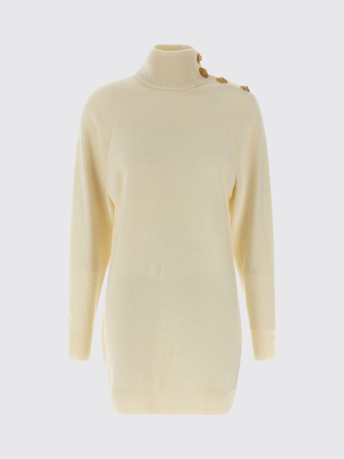 Balmain Balmain Dress Woman Beige Size S / US 4 / IT 40 - 1 Thumbnail