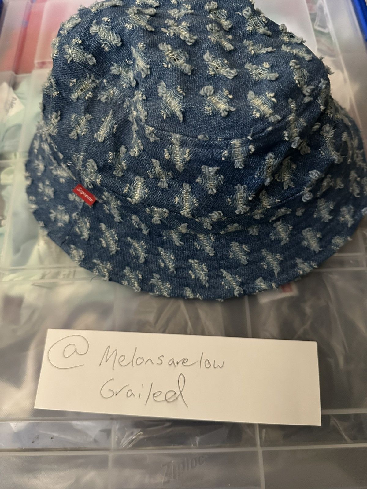 Supreme Supreme Hole Punch Denim Crusher S/M Size ONE SIZE - 2 Thumbnail