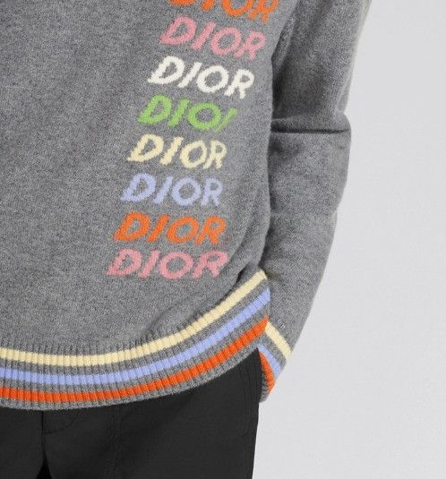 Dior o1w1db11025 413M649 Sweater Vest in Grey Size US M / EU 48-50 / 2 - 7 Thumbnail
