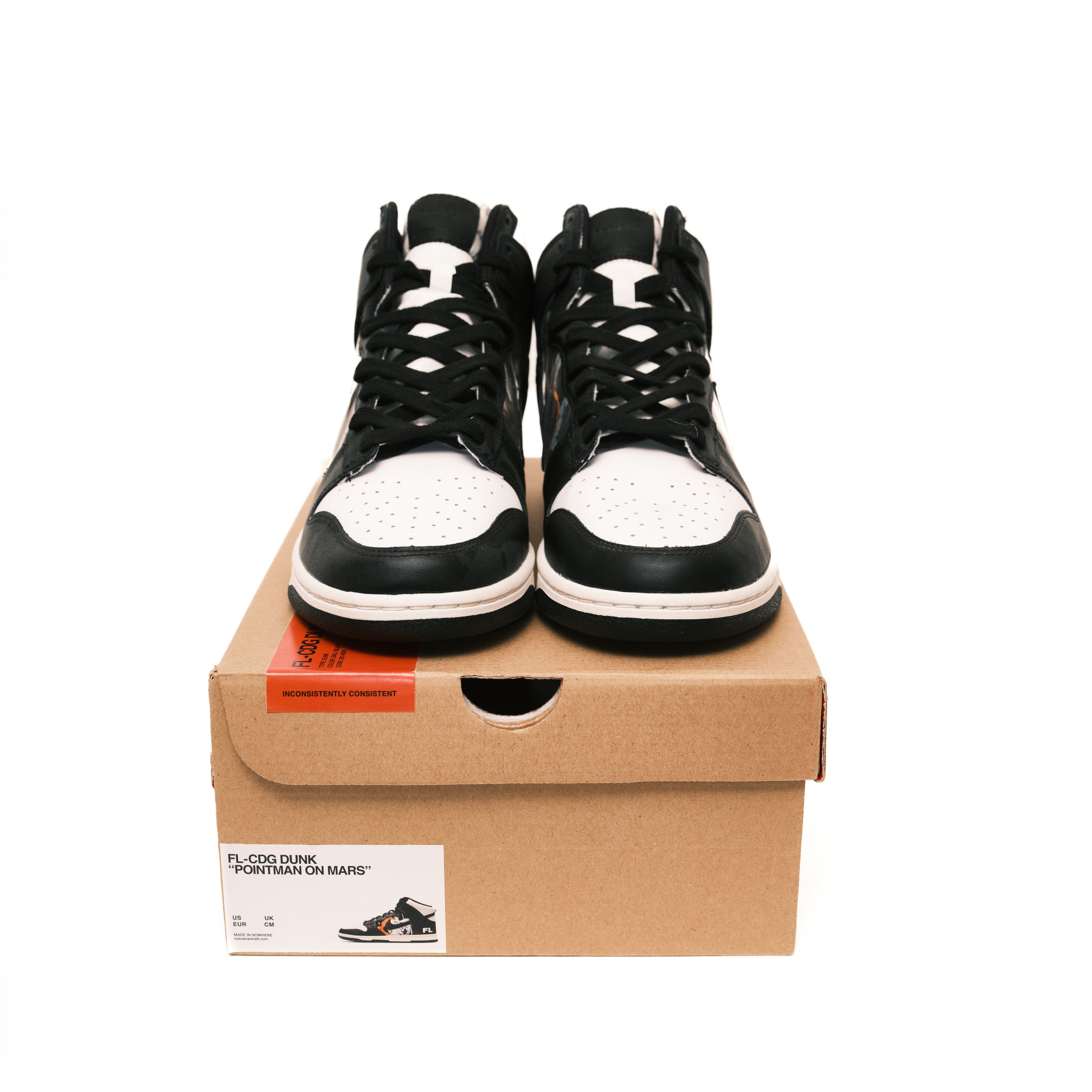 Comme des Garcons Futura Commes Des Garcon No Brainer Nike Dunk High Size 11 Size US 11 / EU 44 - 2 Thumbnail