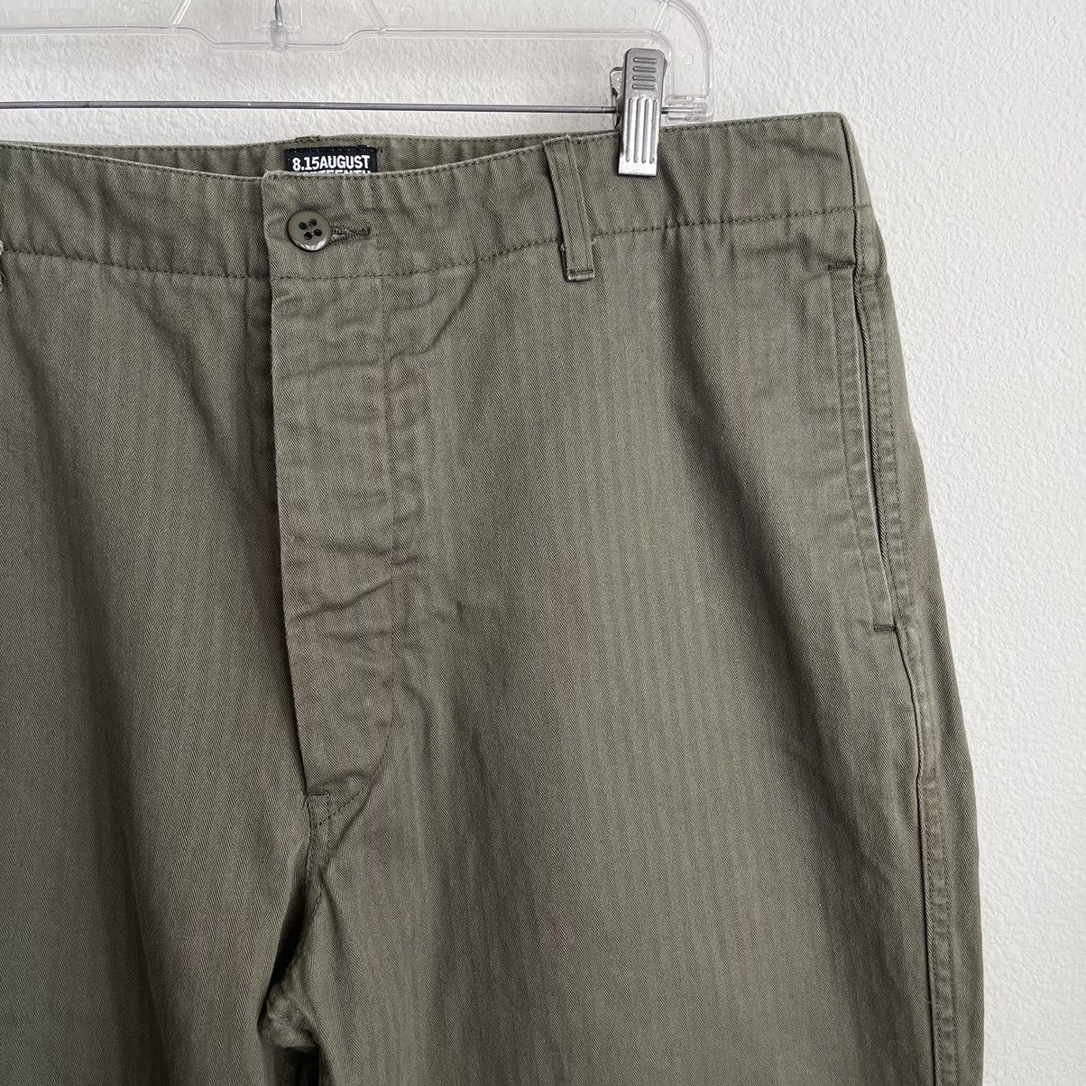 8.15 August Fifteenth 8.15 August Fifteenth New York 5 Pocket Button Fly Pants Size US 36 / EU 52 - 2 Thumbnail