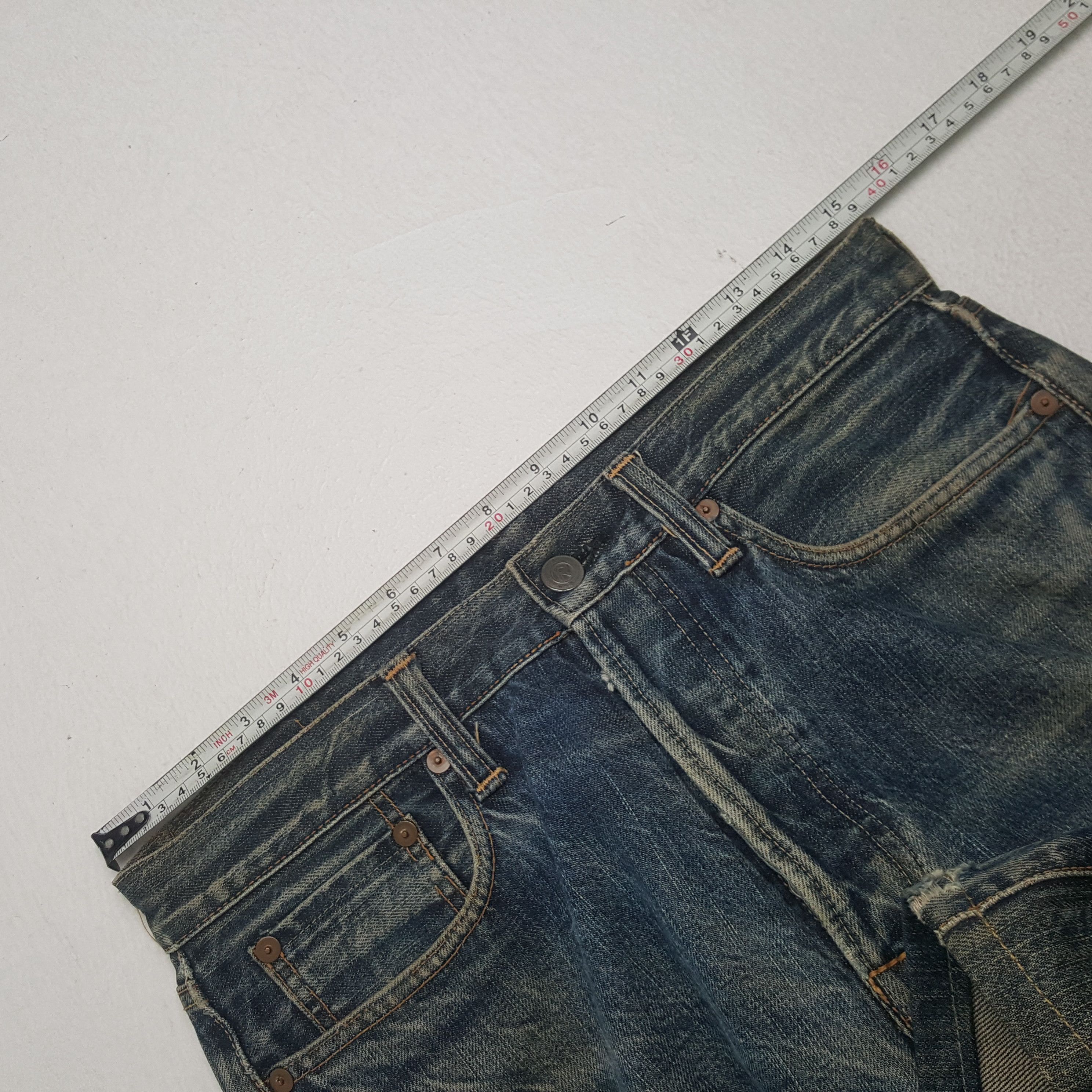 Japanese Brand × Vintage 45rpm Japanese Brand Streetwear Style Jeans Size US 30 / EU 46 - 16 Thumbnail