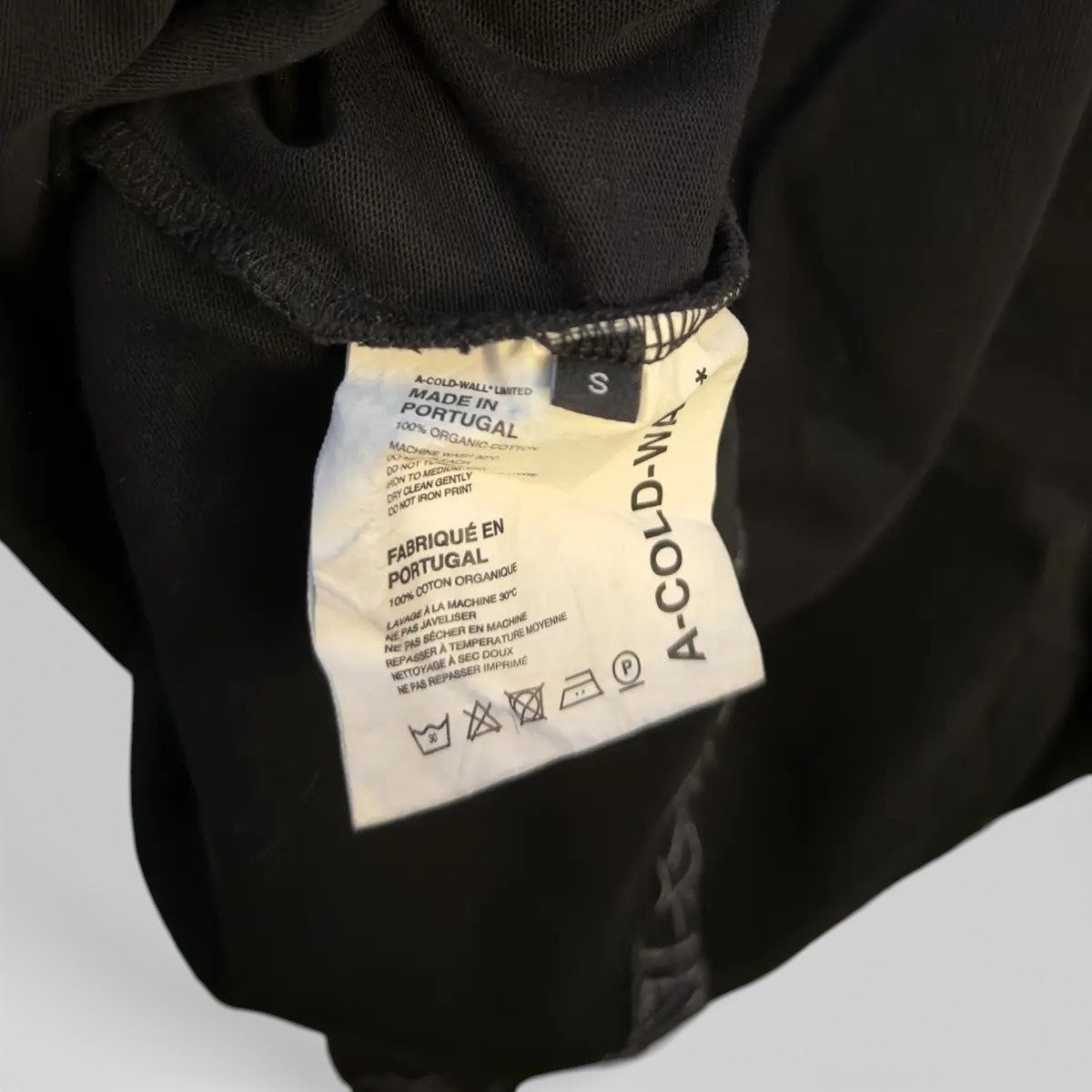 A-COLD-WALL* A Cold Wall Mod Lux Black Hemisphere Graphic Tee Shirt Size US S / EU 44-46 / 1 - 7 Thumbnail