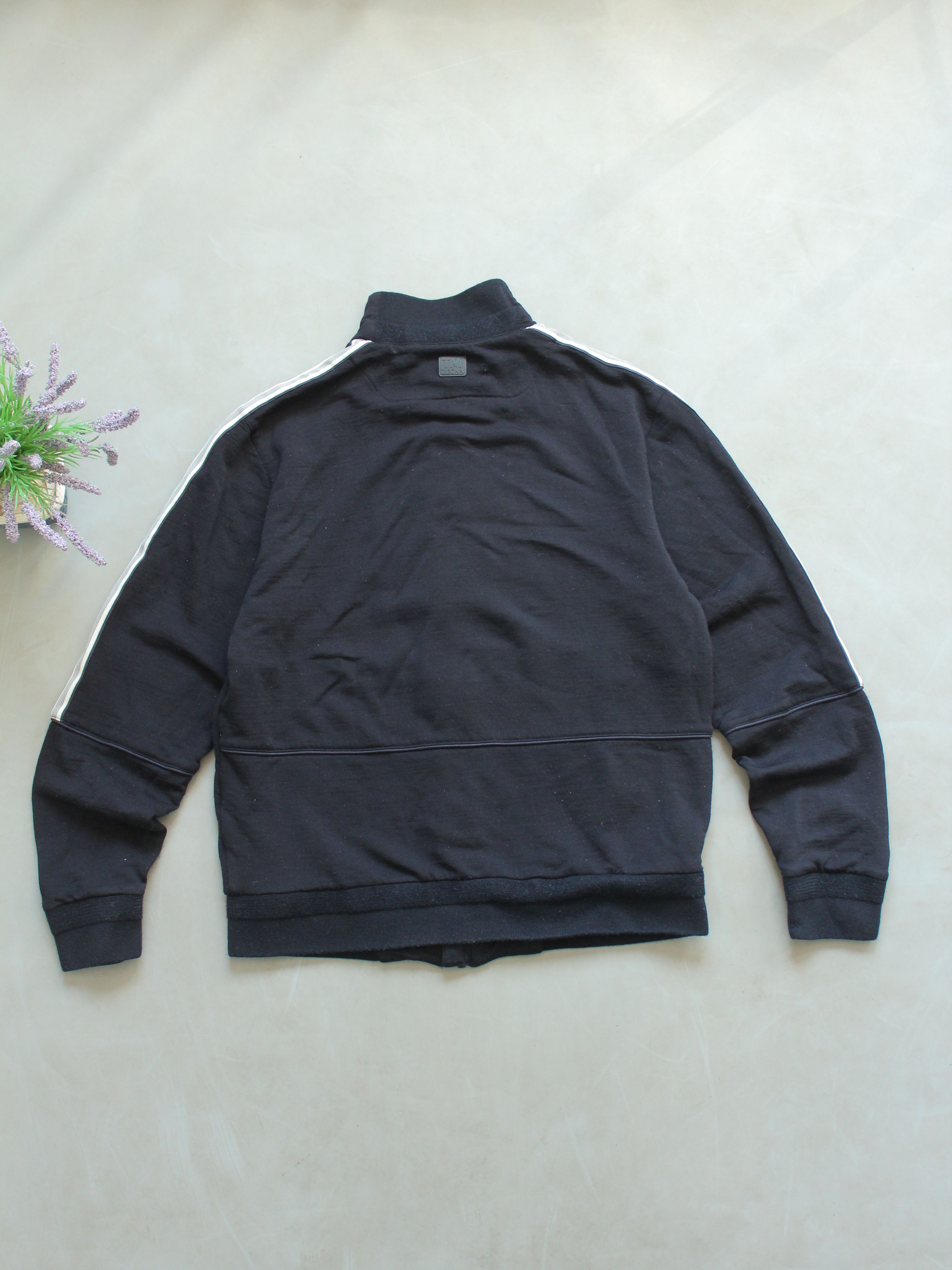 Ermenegildo Zegna × Z Zegna Tech Merino Zegna Zip Wool Jacket S-M Navy Blue Size US M / EU 48-50 / 2 - 5 Thumbnail