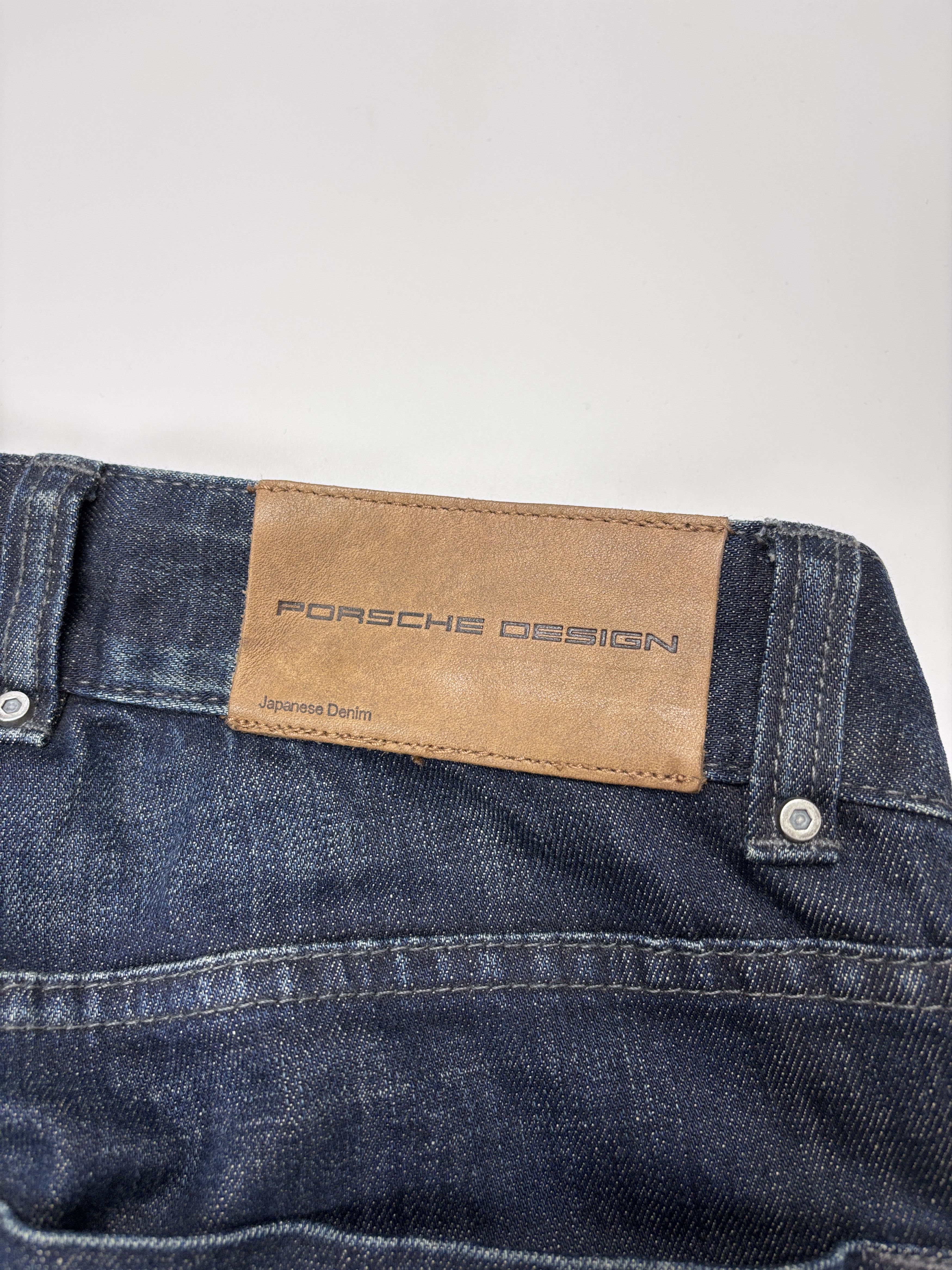 Porsche Design Porsche Design Japanese Denim Jeans P'1900 Navy Blue 32x34 Size US 32 / EU 48 - 7 Thumbnail