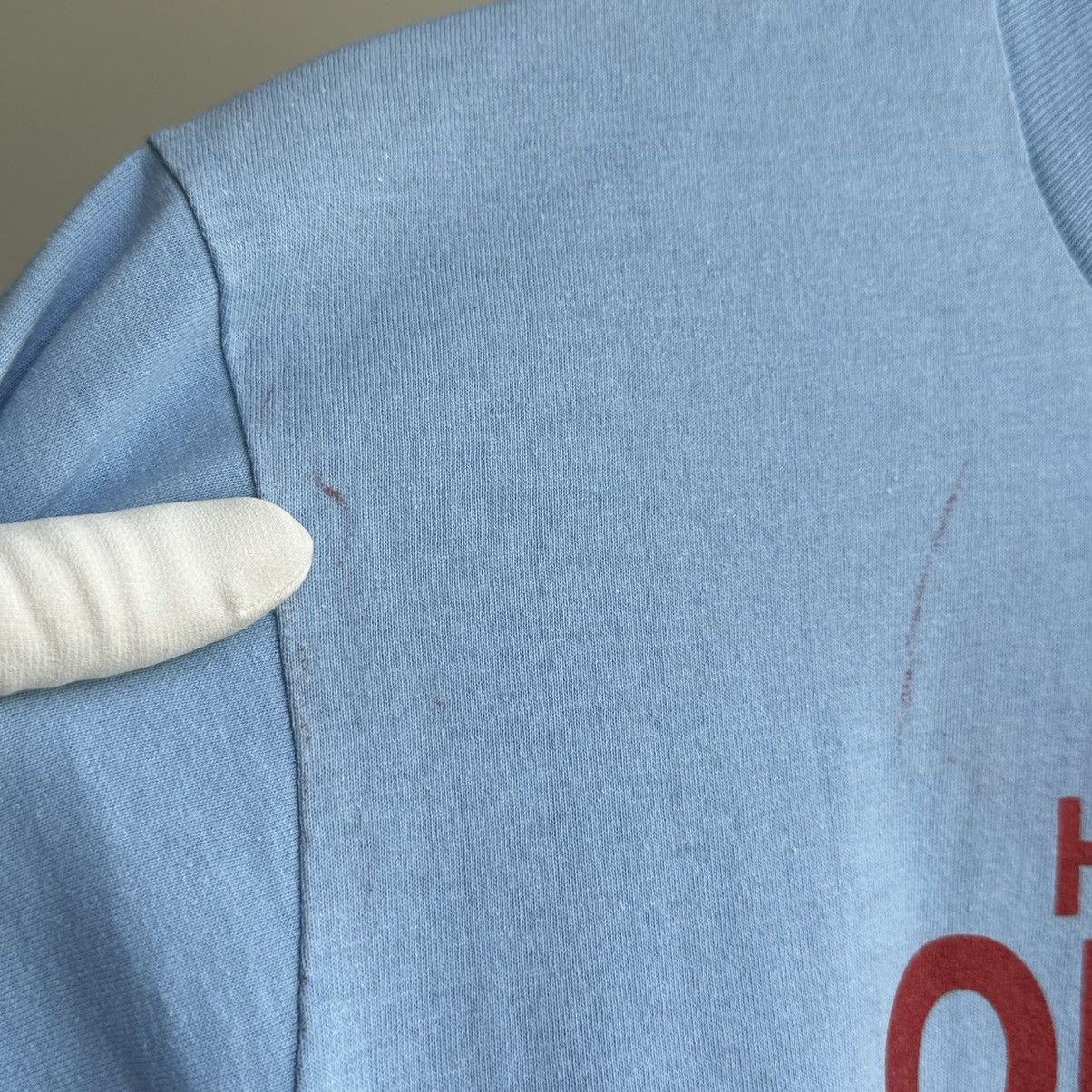 NFL × Vintage VINTAGE HOUSTON OILERS 1987 PLAY-OFFS NFL TEE SINGLE STITCH Size US L / EU 52-54 / 3 - 16 Thumbnail