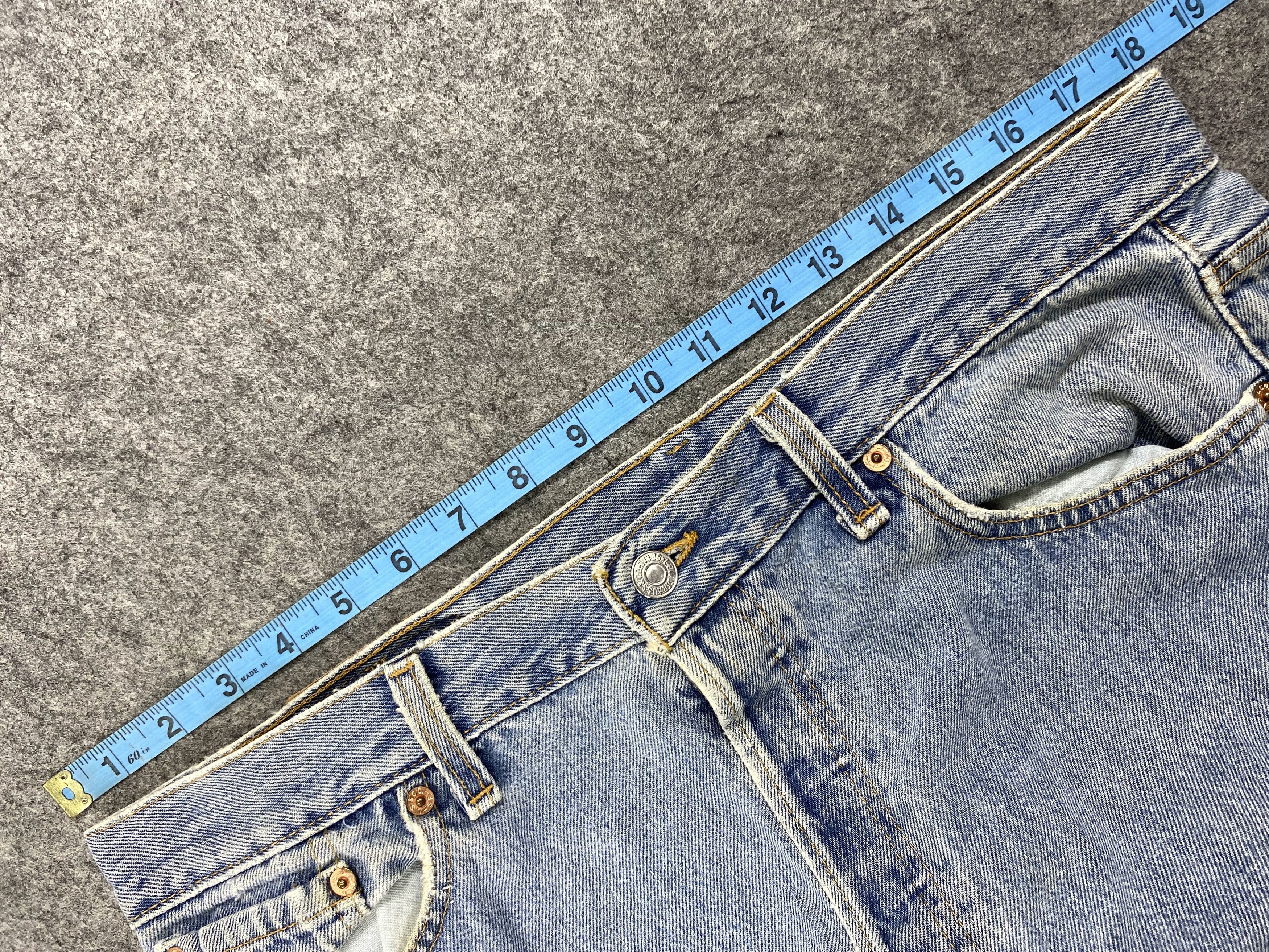 Levi's Ripped Blue Vintage Levi's 501 USA 36x35.5 Denim -JN1161 Size US 36 / EU 52 - 5 Thumbnail