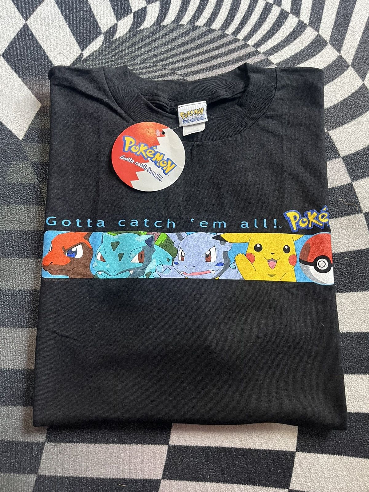 Pokemon Vintage Pokemon 1999’s Start Nintendo Anime Tshirt Size US XL / EU 56 / 4 - 1 Thumbnail