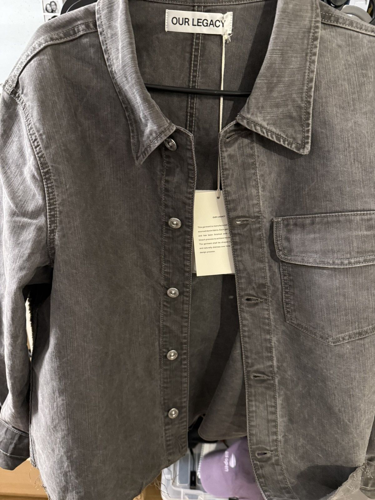 Our Legacy Rebirth Jacket Olive Black Wash Size US M / EU 48-50 / 2 - 13 Thumbnail