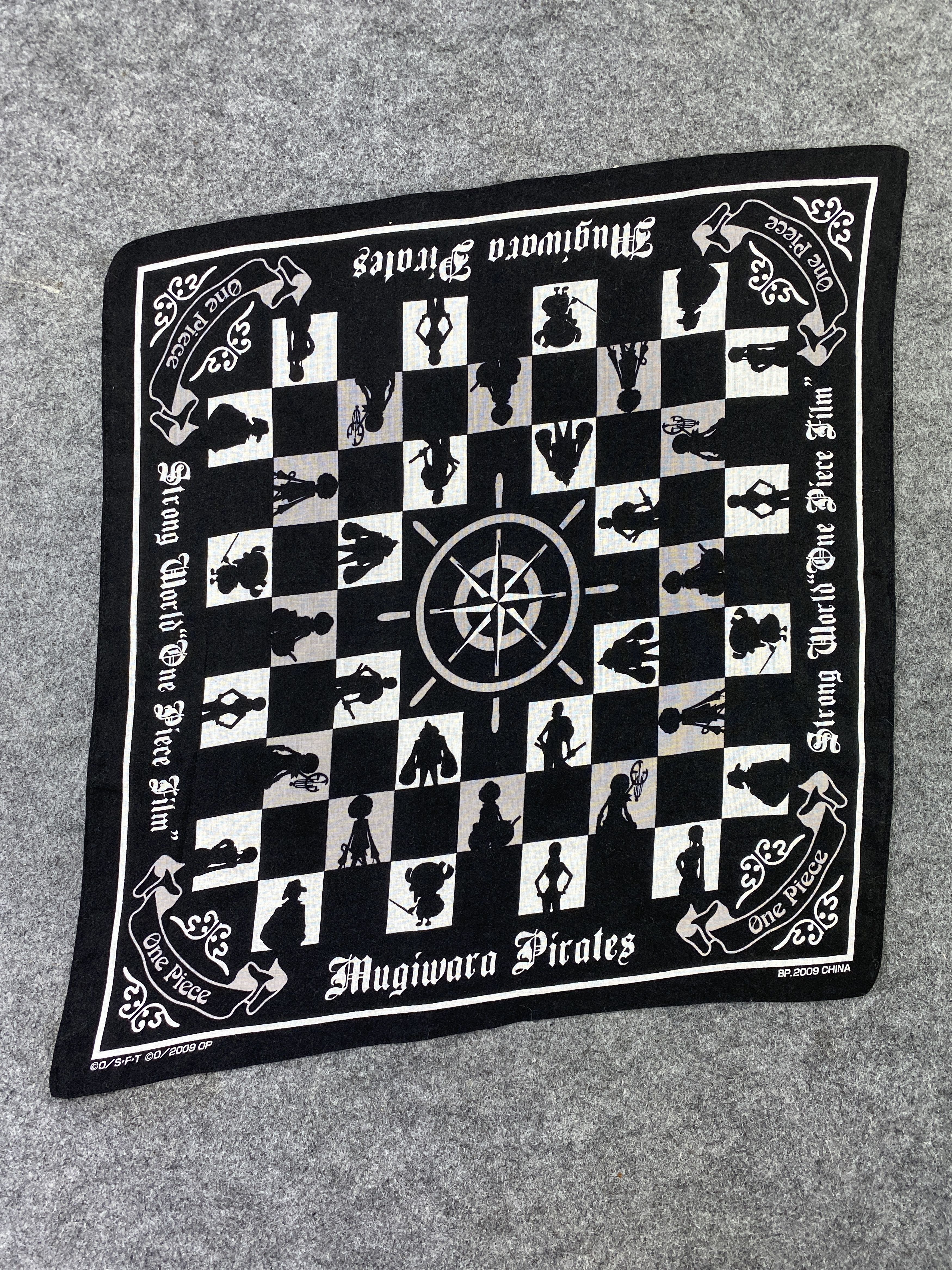 Anime One Piece Scarf / Handkerchief / Bandana / Headscarf-B259 Size ONE SIZE - 3 Thumbnail