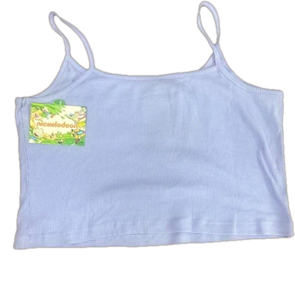 Nickelodeon NWT Nickelodeon Rugrats Cropped Ribbed Y2K Tank Top XL Size XL / US 12-14 / IT 48-50 - 2 Thumbnail