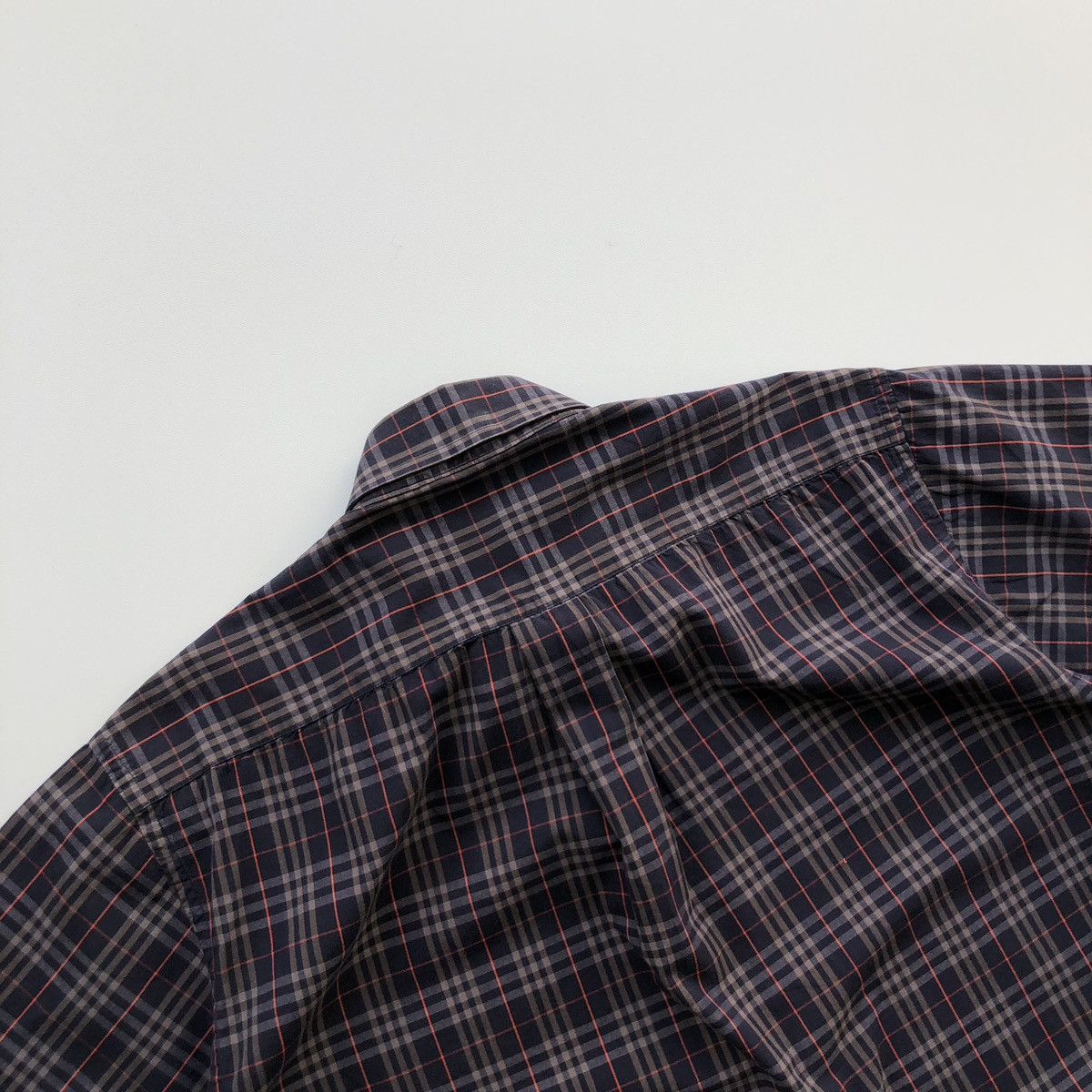 Burberry × Vintage Burberry London Vintage Nova Check Button Ups Pocket Shirt Size US M / EU 48-50 / 2 - 7 Thumbnail