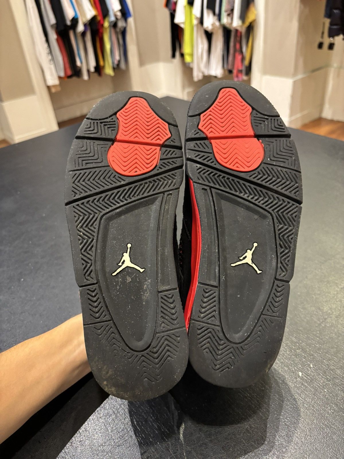 Jordan Brand Jordan 4 Retro ‘Red Thunder’ Size US 8.5 / EU 41-42 - 7 Thumbnail