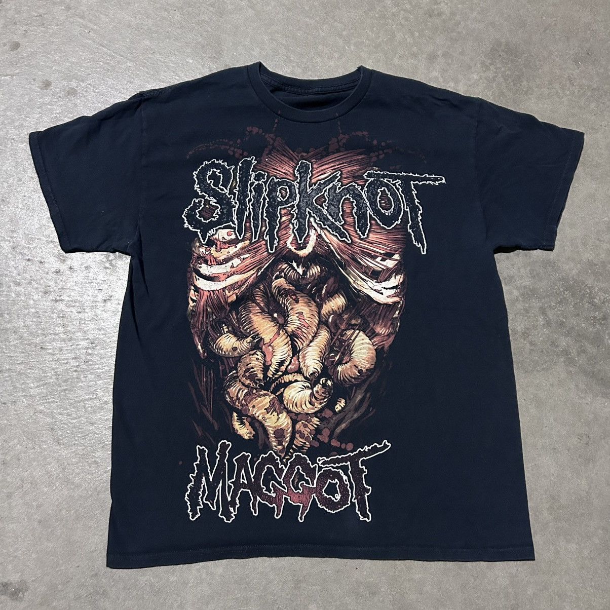 Slipknot Slipknot maggot band tee shirt sz large Size US L / EU 52-54 / 3 - 1 Thumbnail