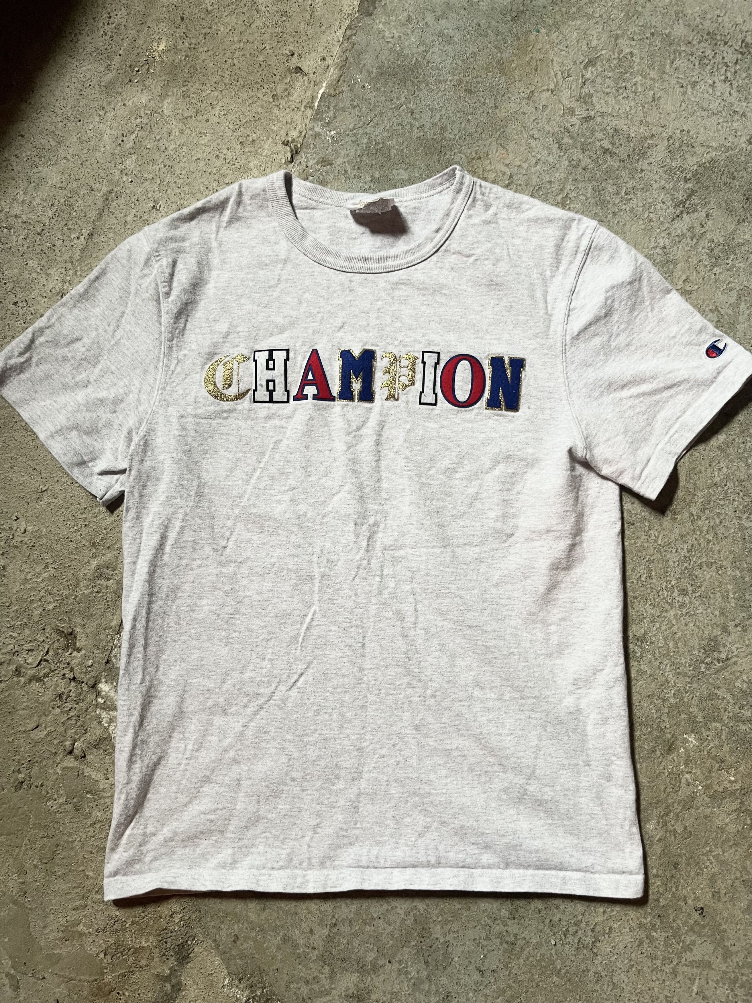 Champion Vintage Champion Tee 90s Excellent Condition Size US S / EU 44-46 / 1 - 1 Thumbnail