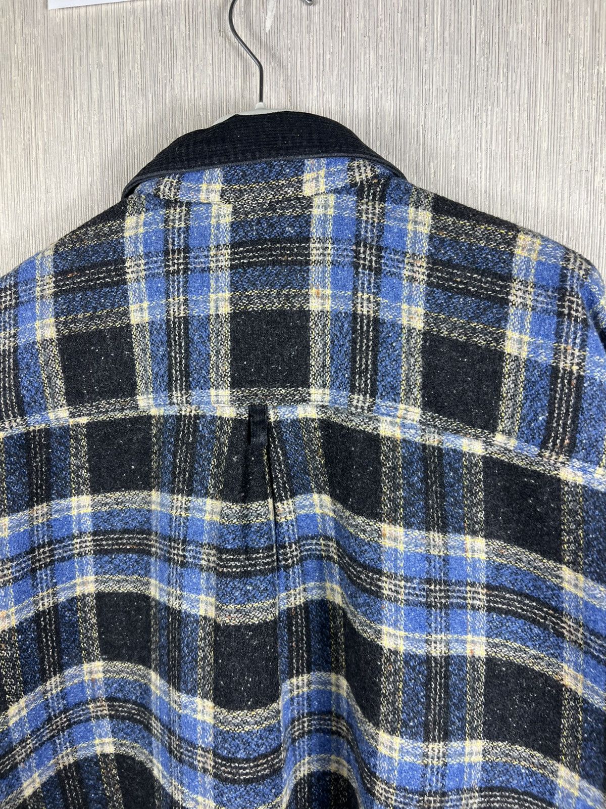 Kapital Vintage 90s Jean Maseric plaid knitted checked shirt retro Size US L / EU 52-54 / 3 - 20 Thumbnail