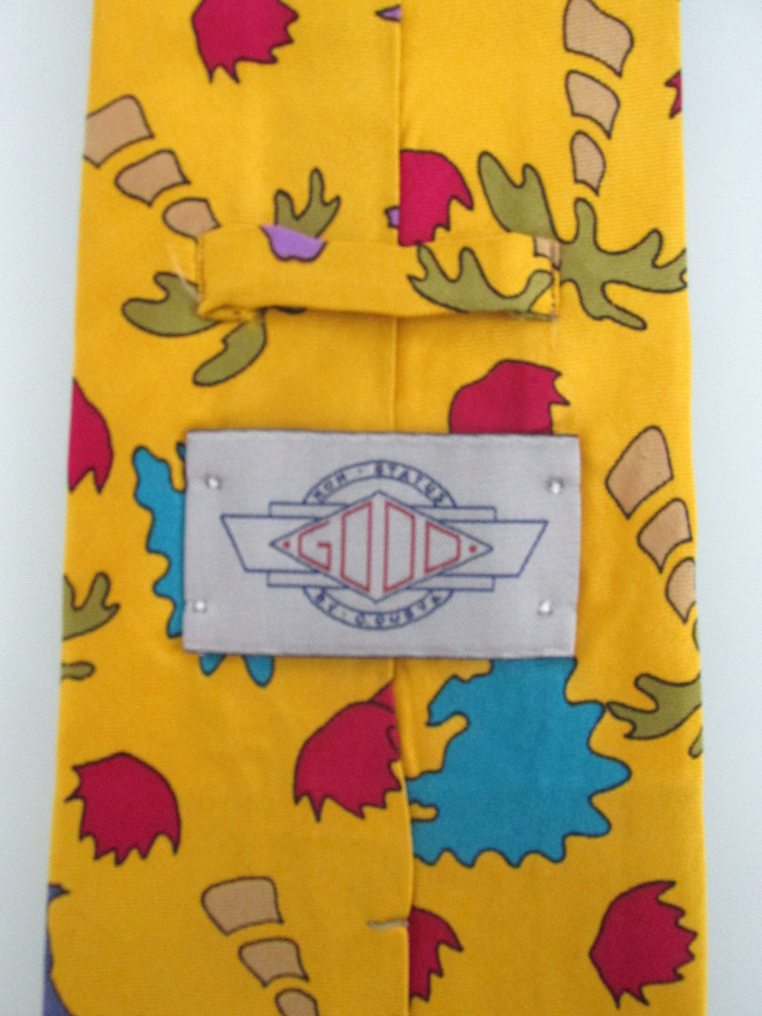 Other Dinosaur Men's Silk Tie Size ONE SIZE - 5 Thumbnail