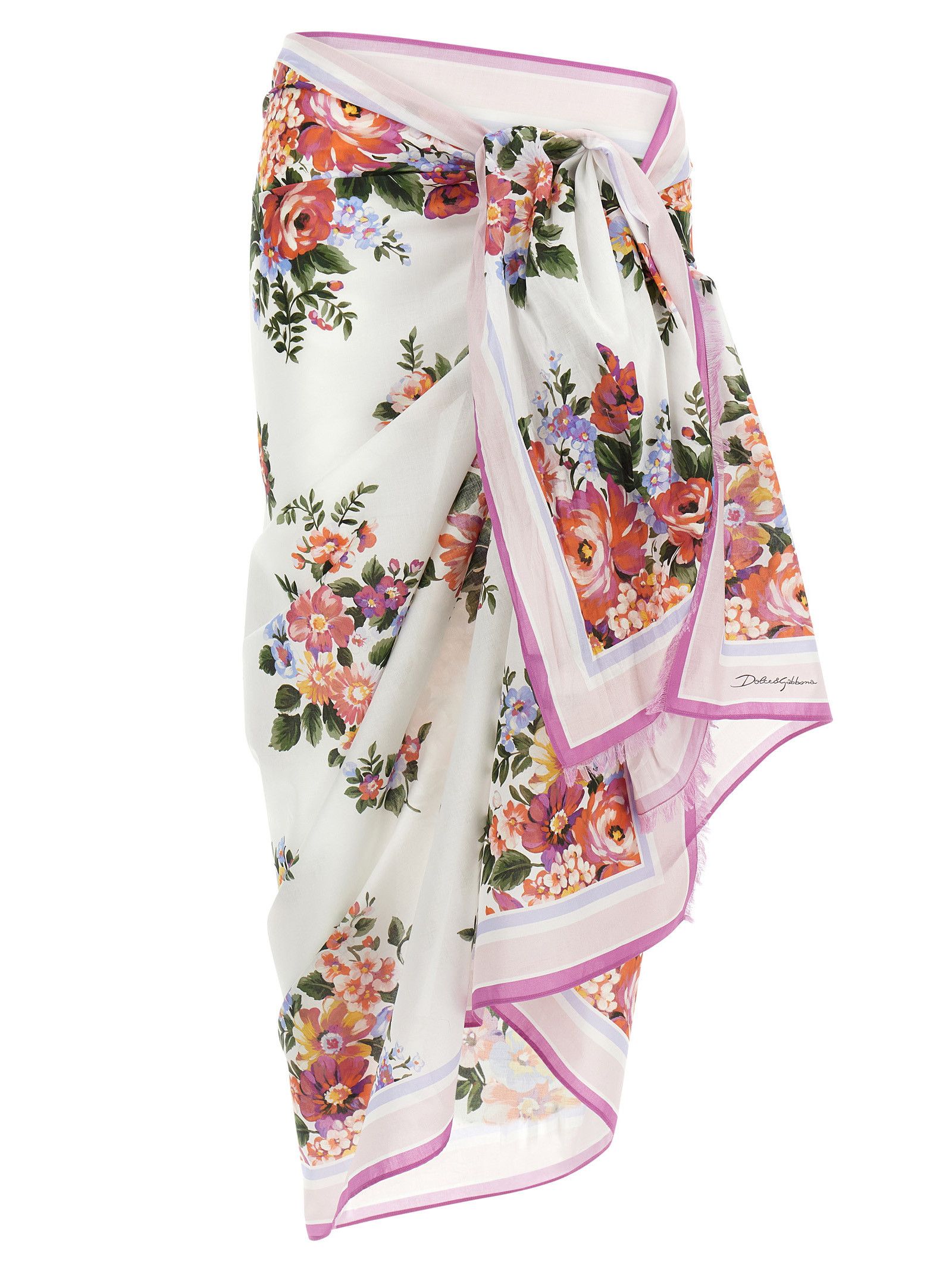 Dolce & Gabbana 'Bouquet' sarong skirt Size M / US 6-8 / IT 42-44 - 1 Thumbnail