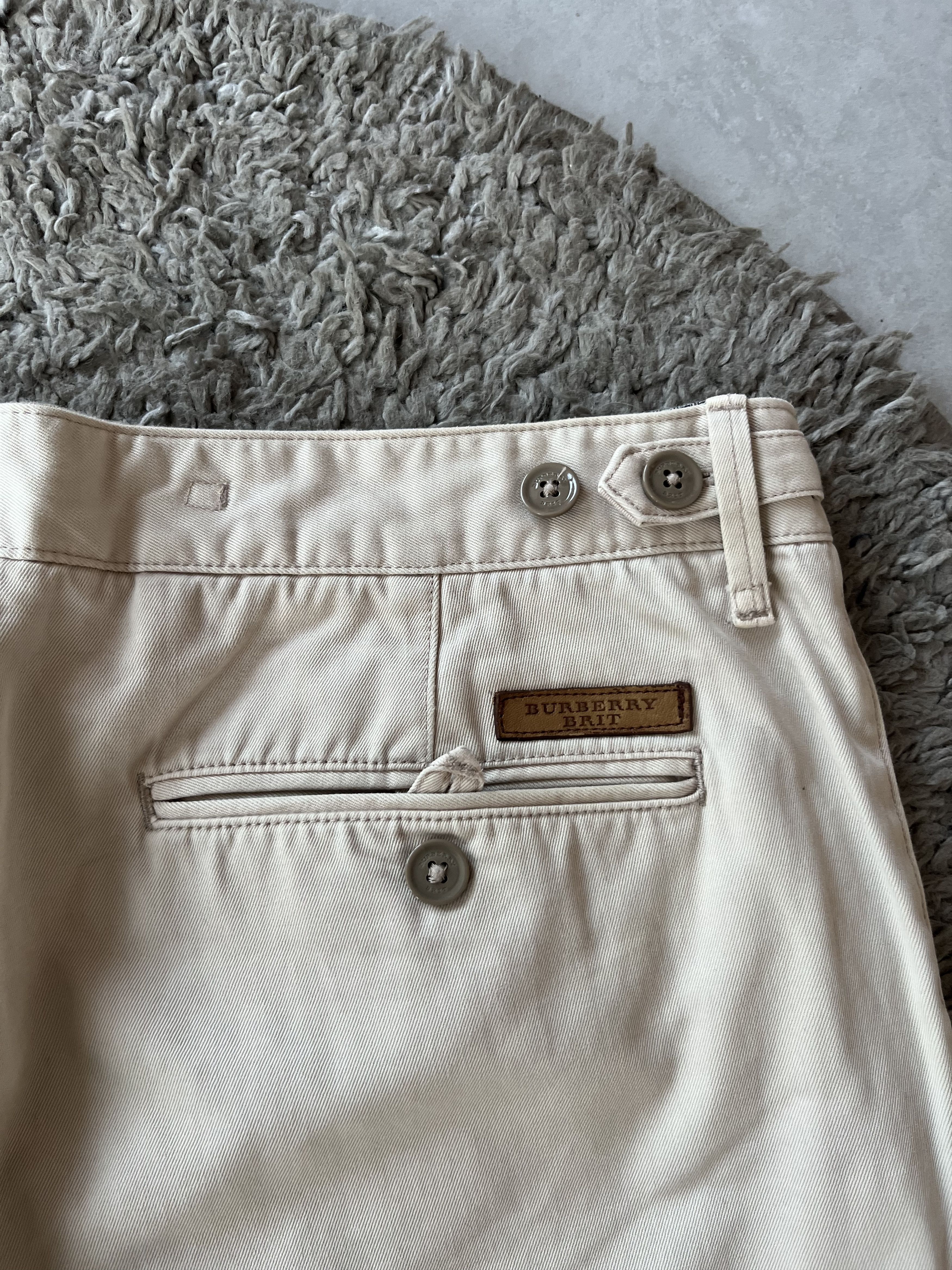Burberry Vintage Basic Pants Burberry Brit Luxury Size US 32 / EU 48 - 10 Thumbnail