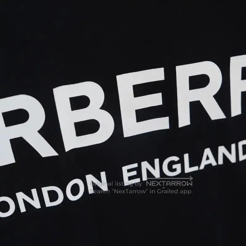 Burberry Burberry Black Logo Short Sleeve T-Shirt. Size XXS / US 00 / IT 34 - 4 Thumbnail