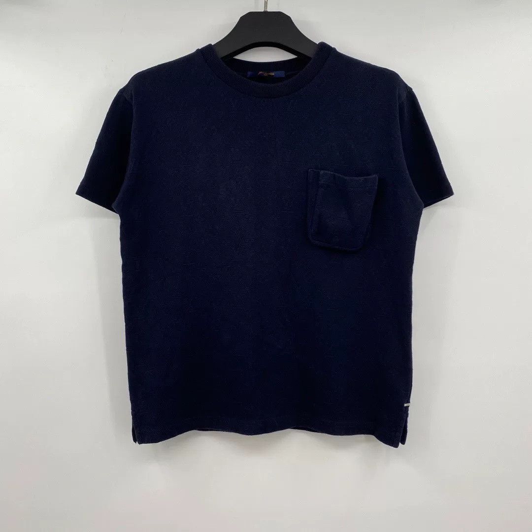 Louis Vuitton Louis Vuitton Blue T-Shirt S Men Size US S / EU 44-46 / 1 - 1 Thumbnail
