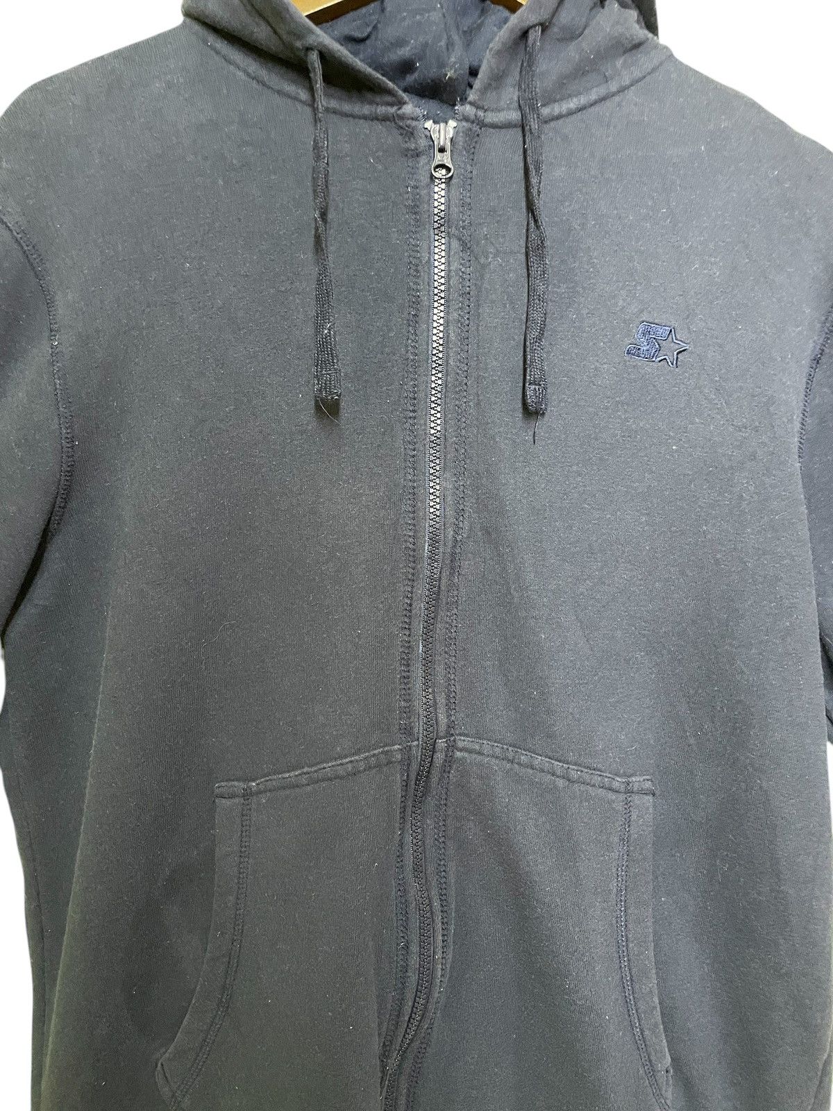 Starter STARTER hoodie full zipper embroidered small logo Size US M / EU 48-50 / 2 - 4 Thumbnail