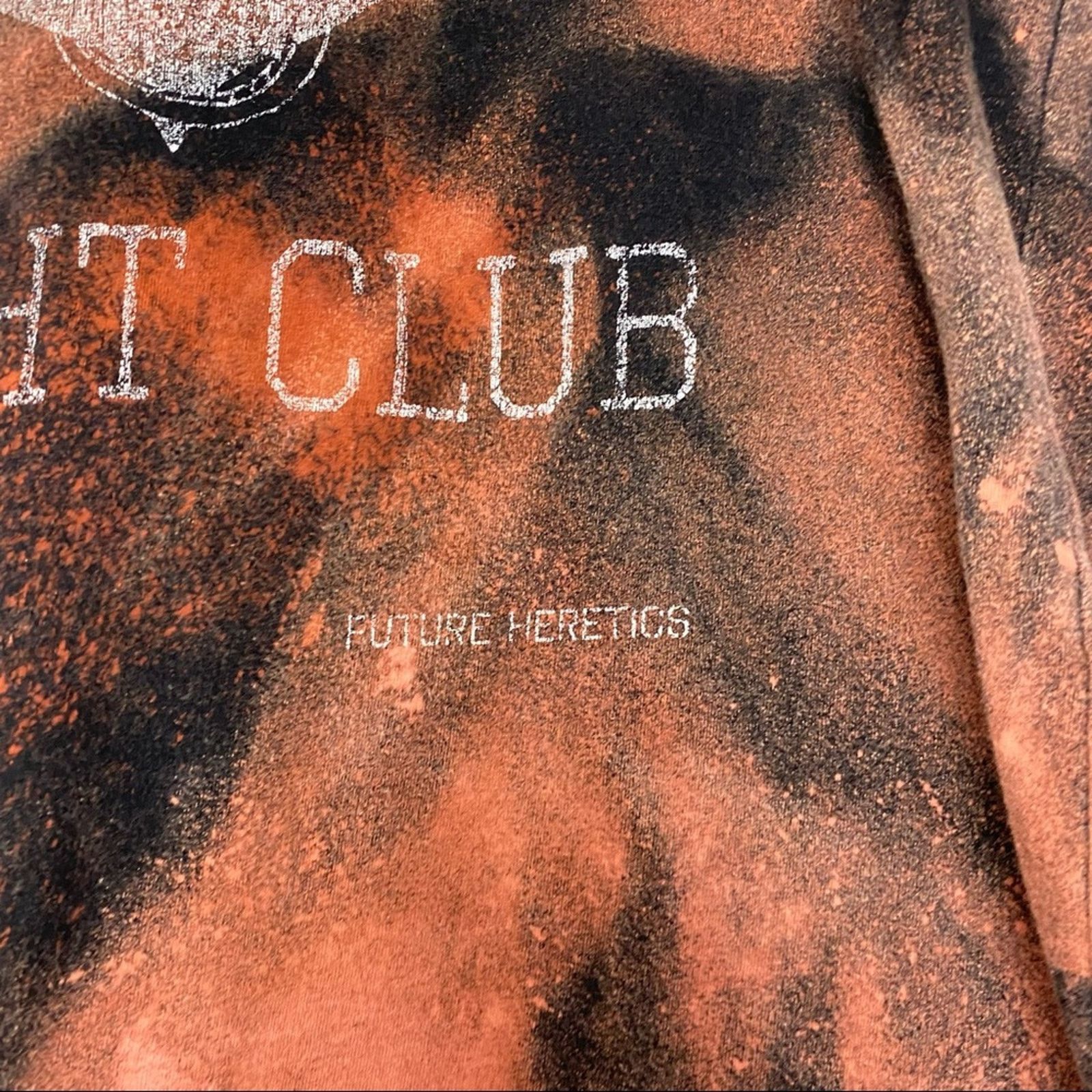 Future Compton Yacht Club Marbleized Bleach Tie Dye Tee Shirt S/M Size S / US 4 / IT 40 - 8 Thumbnail