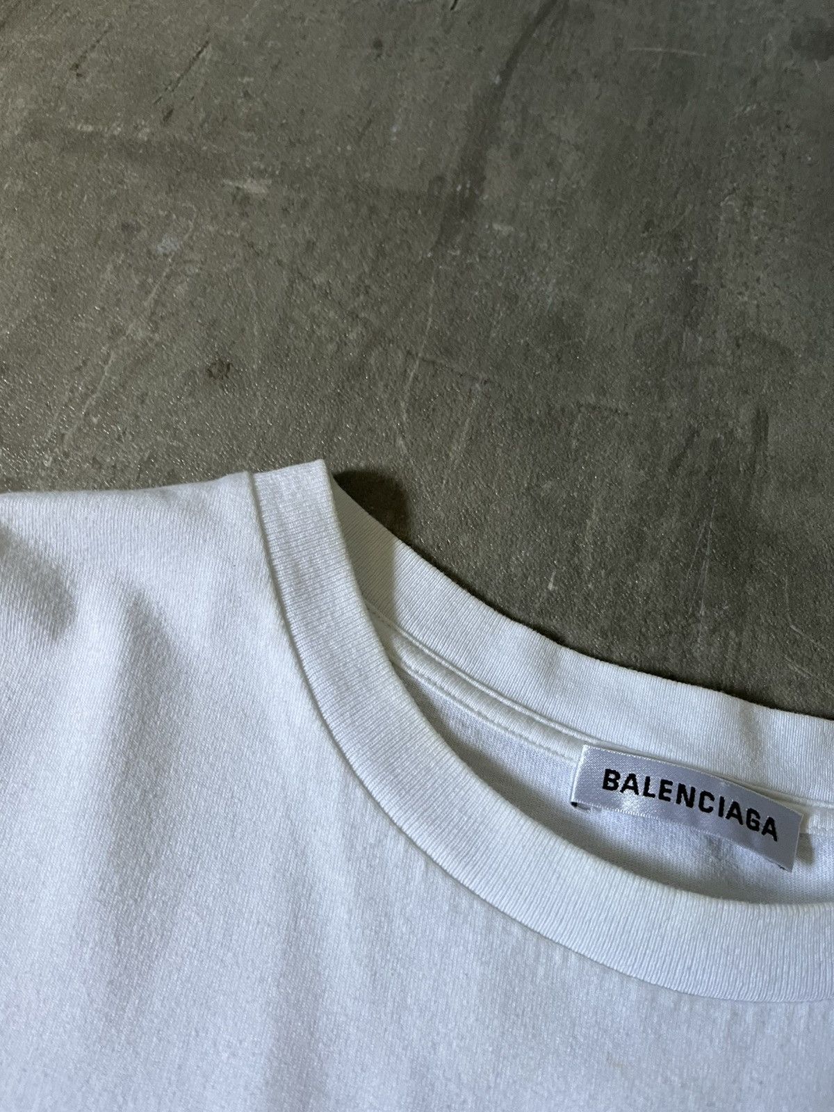 Balenciaga Balenciaga Lipstick print logo white T-shirt rare Size US M / EU 48-50 / 2 - 9 Thumbnail