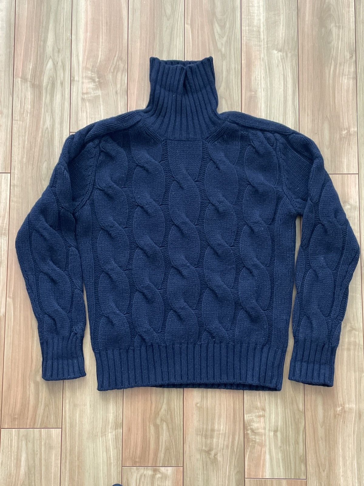 Cashmere Blend Roll Neck