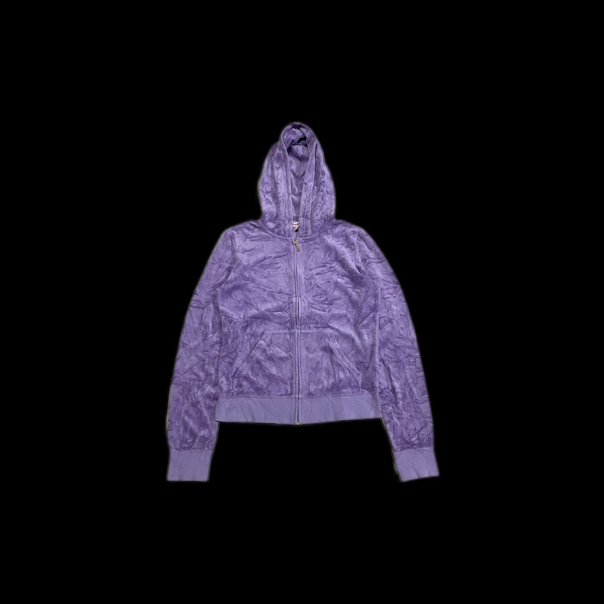 Hysteric Glamour × If Six Was Nine × Japanese Brand 🔥Sick Y2K Juicy Couture Velvet Hoodie Goth Punk Size US M / EU 48-50 / 2 - 4 Thumbnail