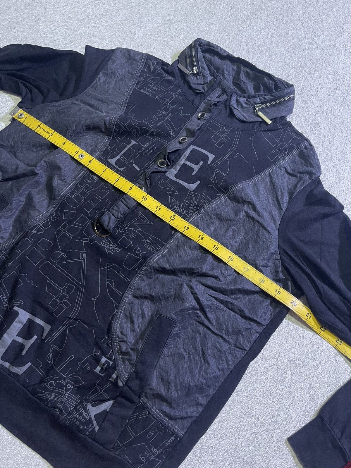 Hysteric Glamour LICISHA Y2K jacket with full print and iron button motif Size US L / EU 52-54 / 3 - 10 Thumbnail