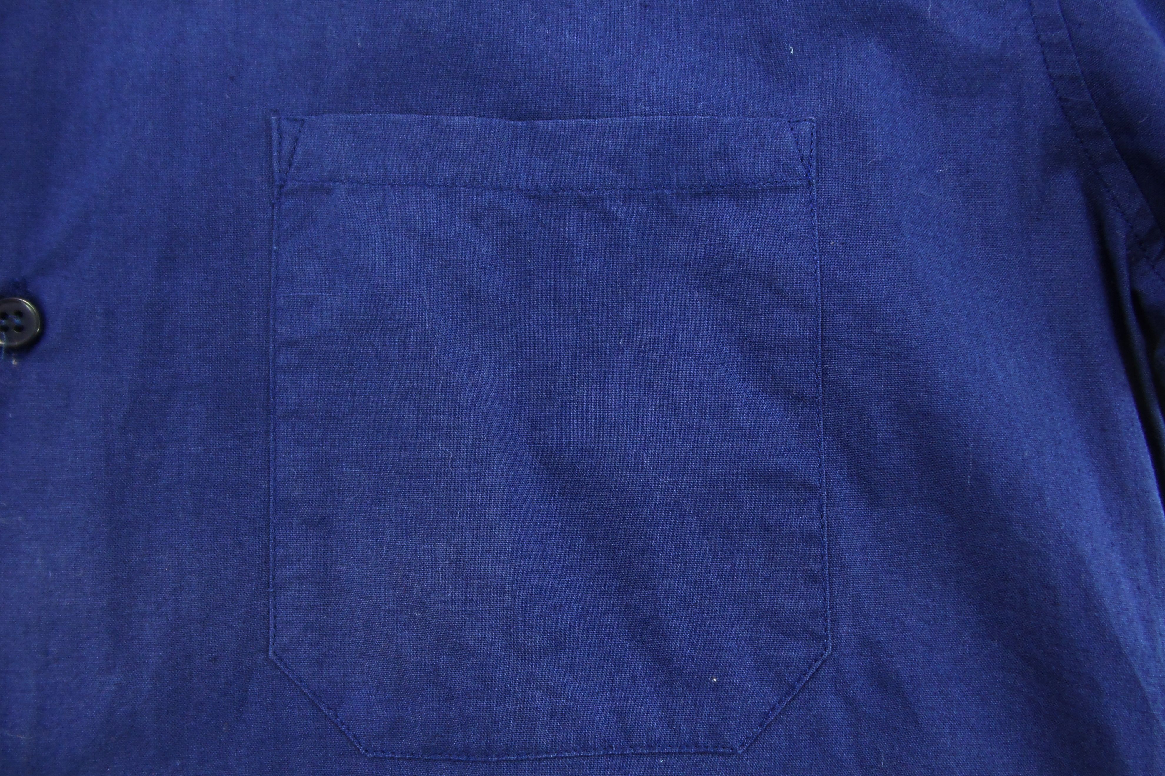 Designer × agnes b. Agnes B. Blue Single Pocket Shirts Size US M / EU 48-50 / 2 - 4 Thumbnail
