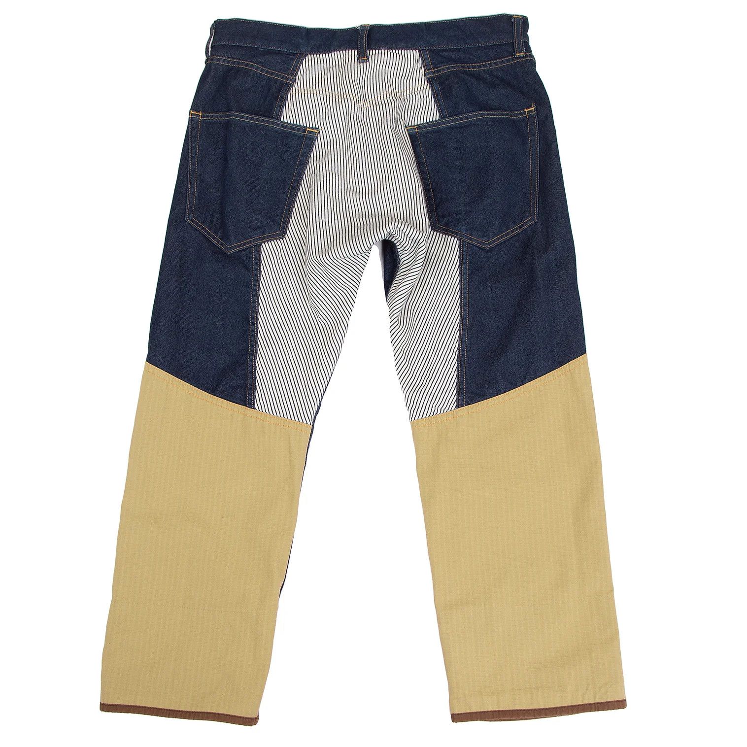 Junya Watanabe Denim Pants with Hickory Ripstop in Indigo Color, XS Size US 30 / EU 46 - 12 Thumbnail