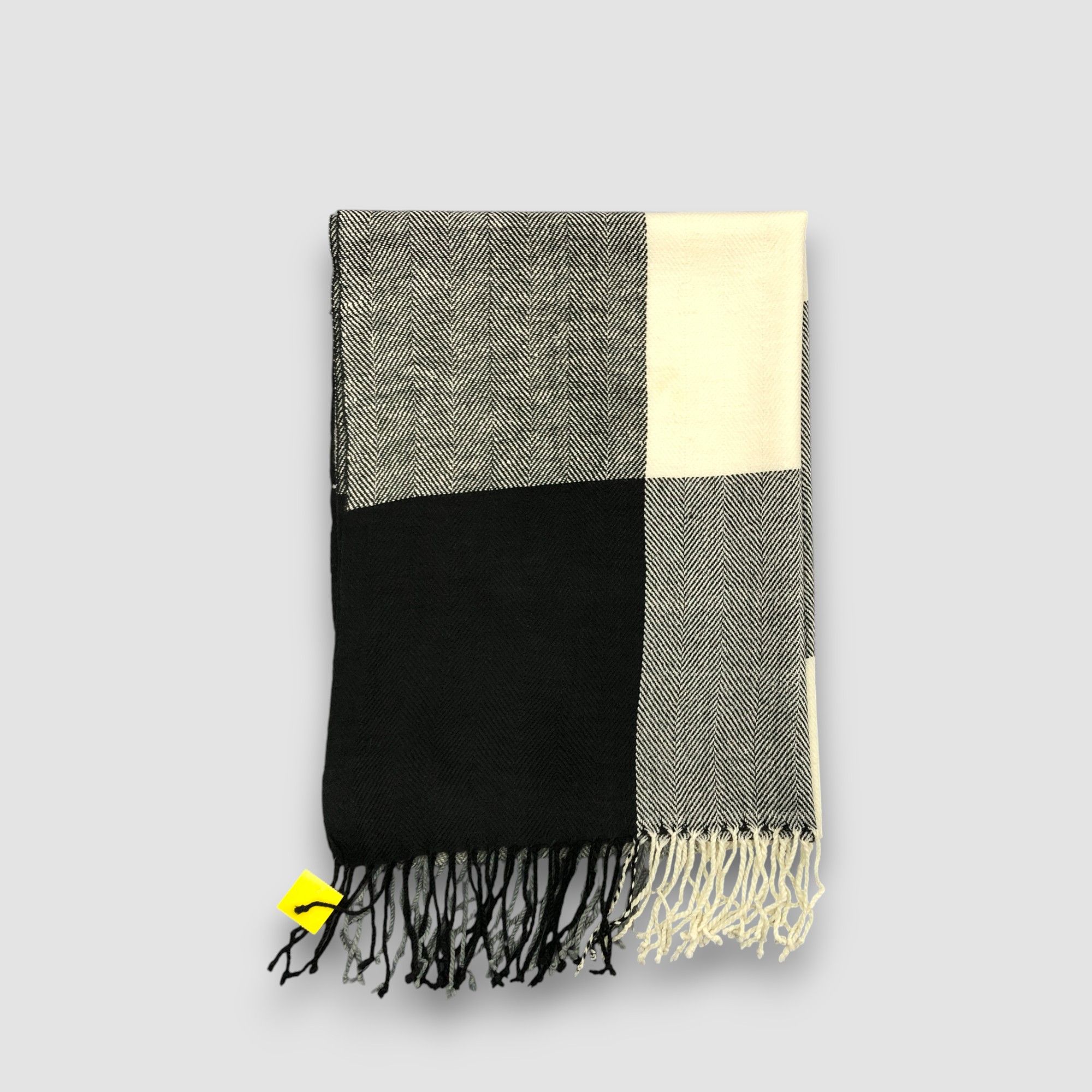 PPFM Vintage PPFM Scarf Large Wool Winter Ribbed Knit Scarves Size ONE SIZE - 4 Thumbnail