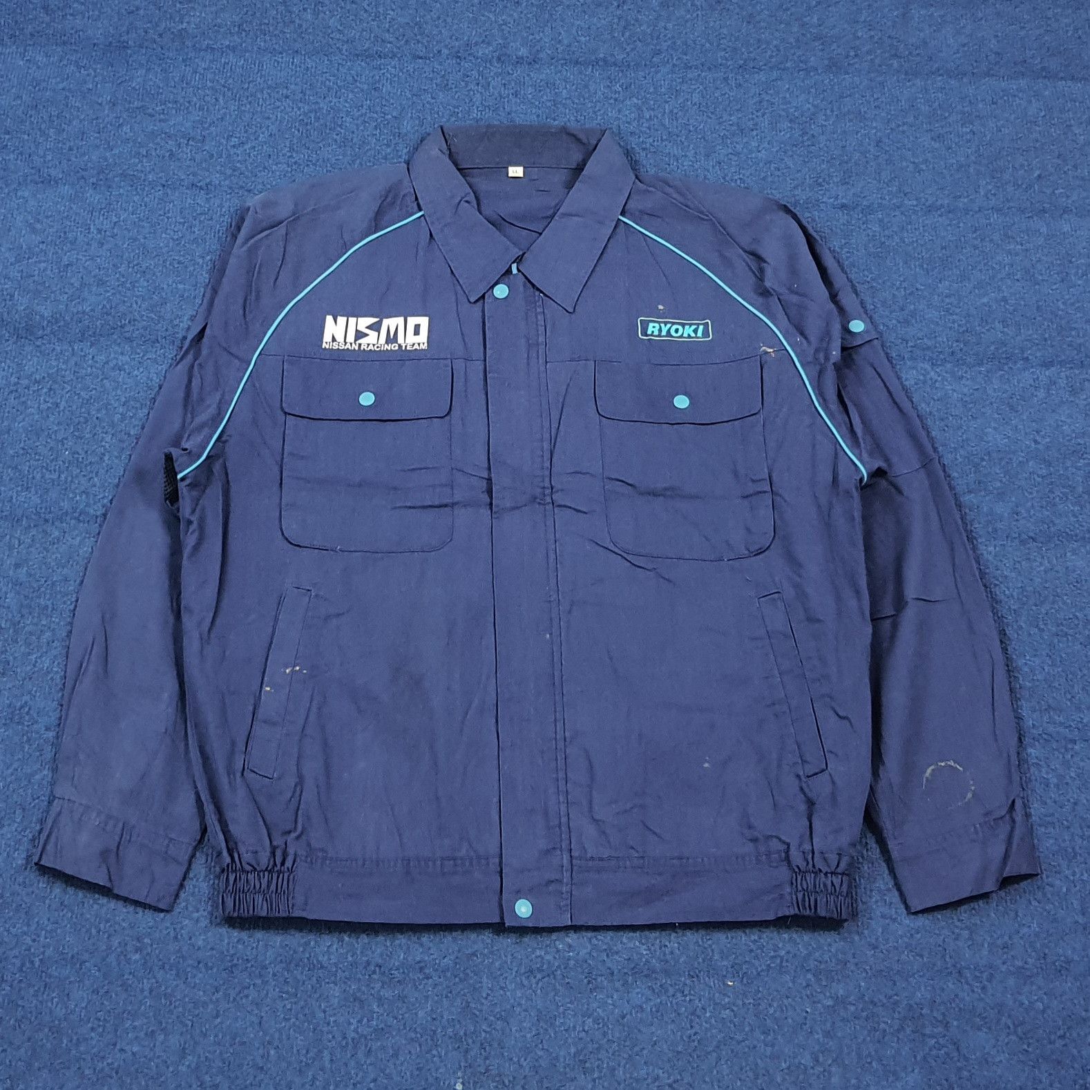 Japanese Brand Vintage Nismo Nissan Racing Custom Logo Jacket C287N10 Size US L / EU 52-54 / 3 - 3 Thumbnail