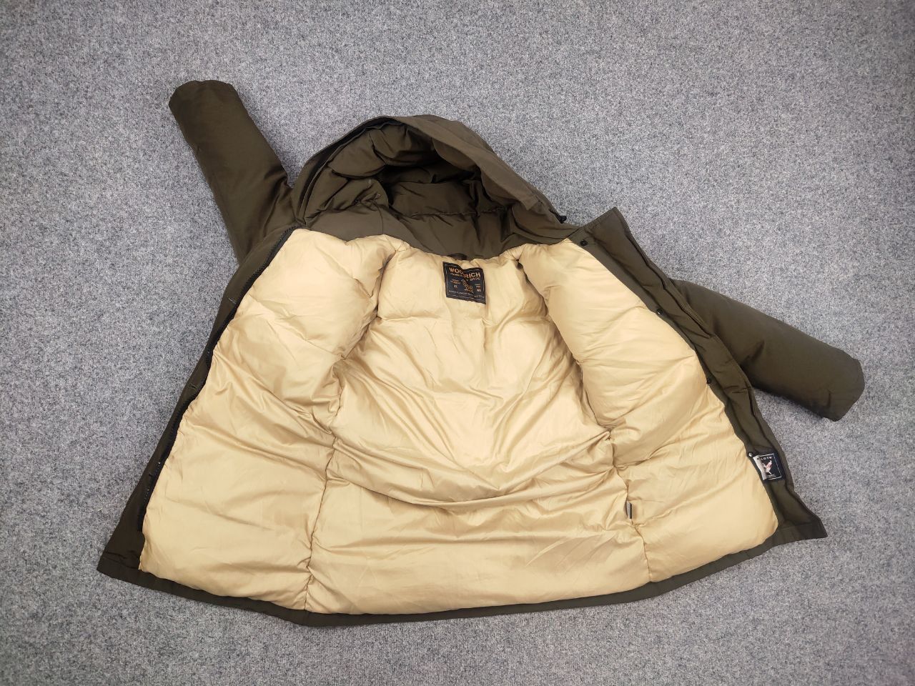 Woolrich Woolen Mills Woolrich Arctic Airforce 4 Pocket Parka Down Hooded Jacket Size M / US 6-8 / IT 42-44 - 15 Thumbnail