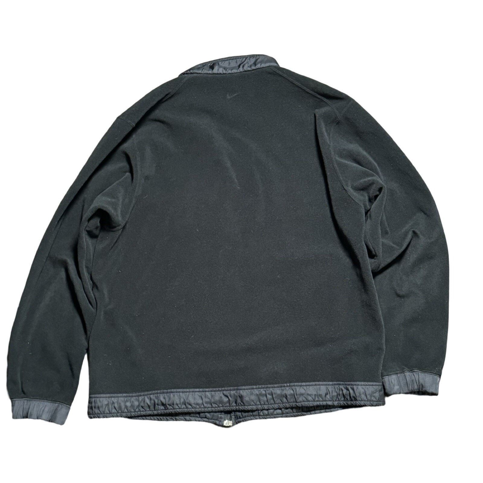 Nike Vintage Y2K Nike Hybrid Fleece Jacket size M Zip Up Grey Tag Size US M / EU 48-50 / 2 - 6 Thumbnail