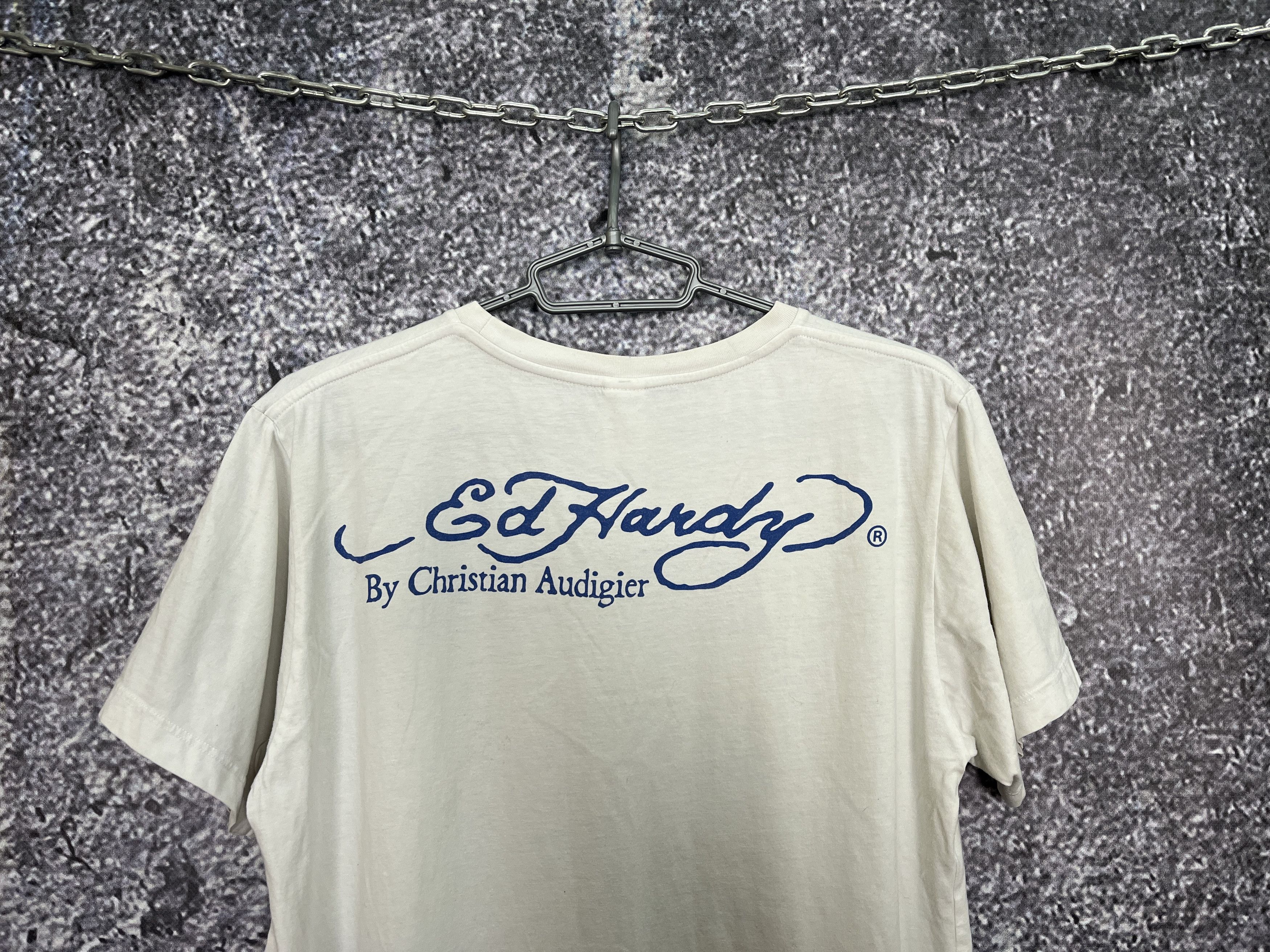 Ed Hardy Ed Hardy By Christian Audigier Skull Horse Flames T-Shirt Size US M / EU 48-50 / 2 - 9 Thumbnail
