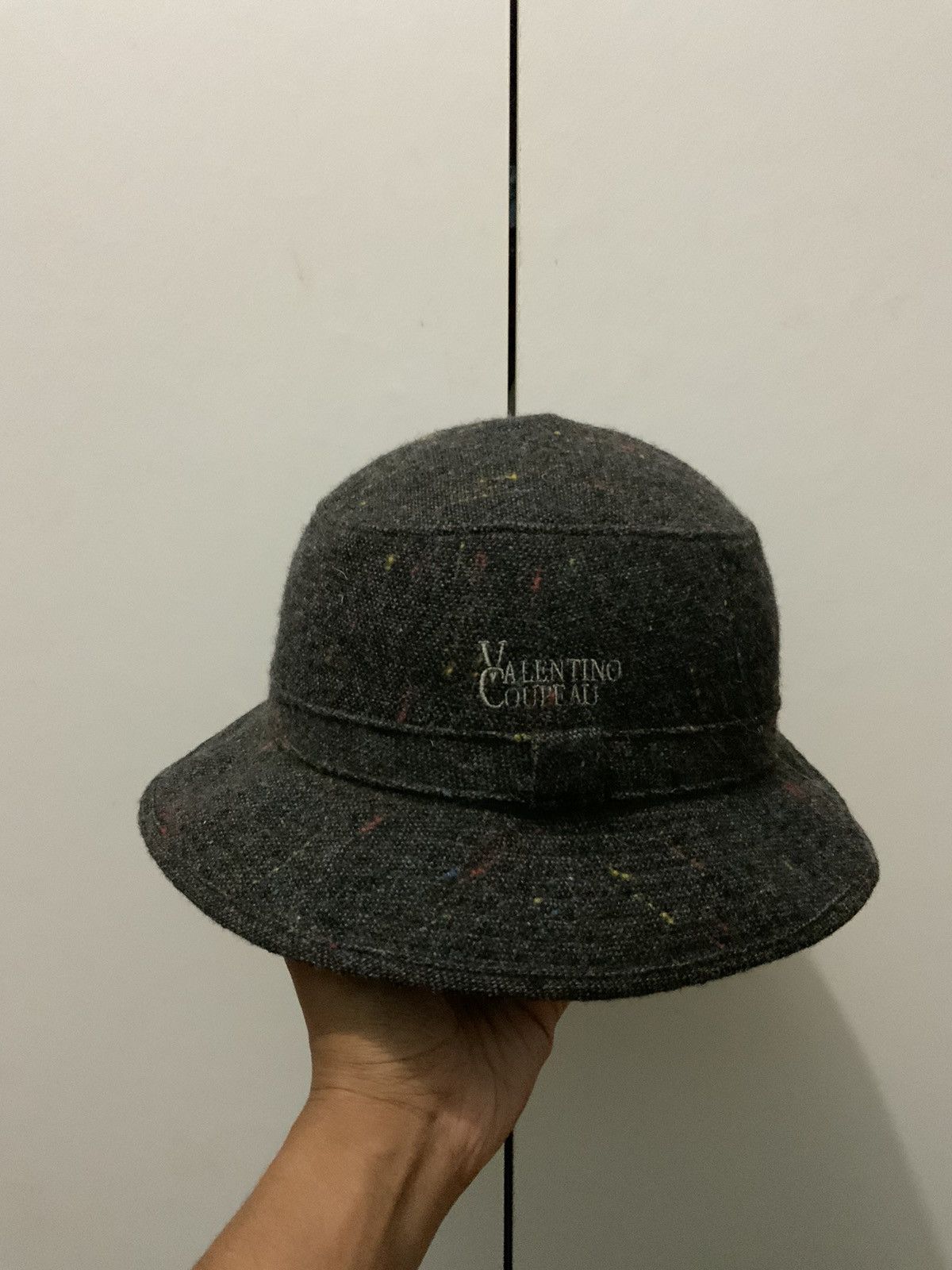 Japanese Brand Valentino Coupeau Wool Japan Made Retro Hat Size ONE SIZE - 2 Thumbnail