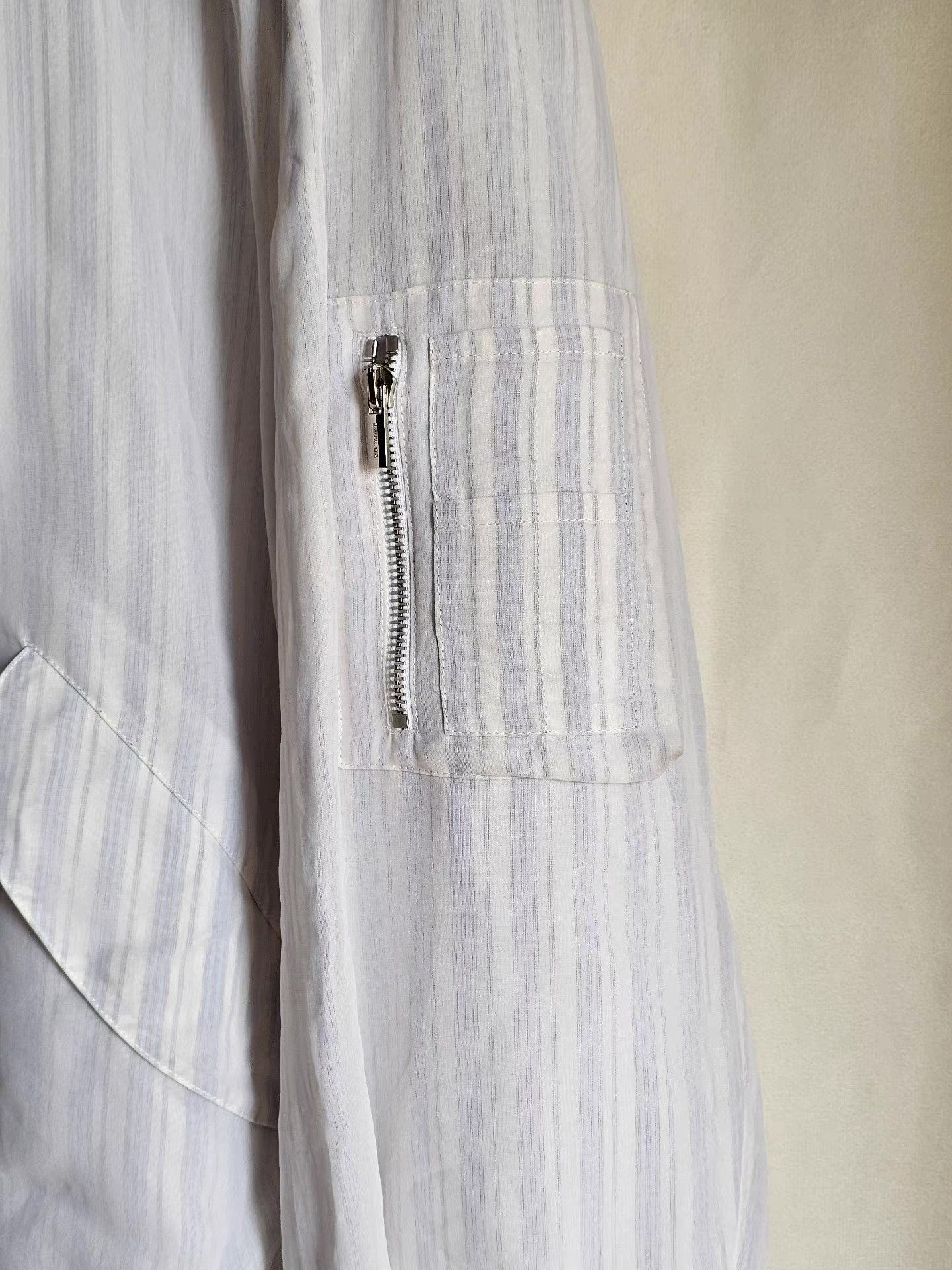 Dior Dior Striped Bomber Jacket. Size US M / EU 48-50 / 2 - 2 Thumbnail