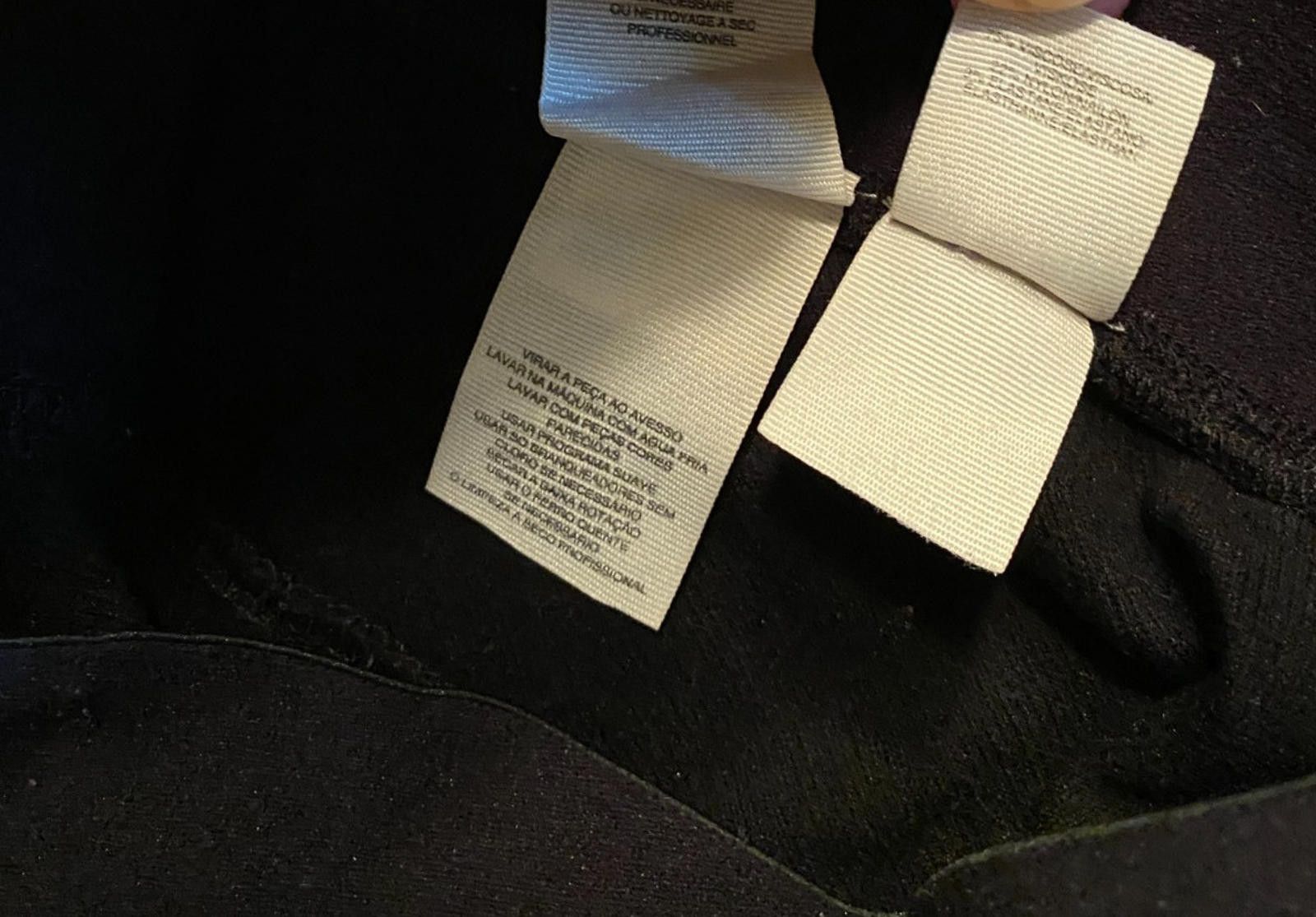 Designer Rachel Rachel Roy Straight Leg Legging Pants Sz S Black (B18 Size 28" / US 6 / IT 42 - 12 Thumbnail
