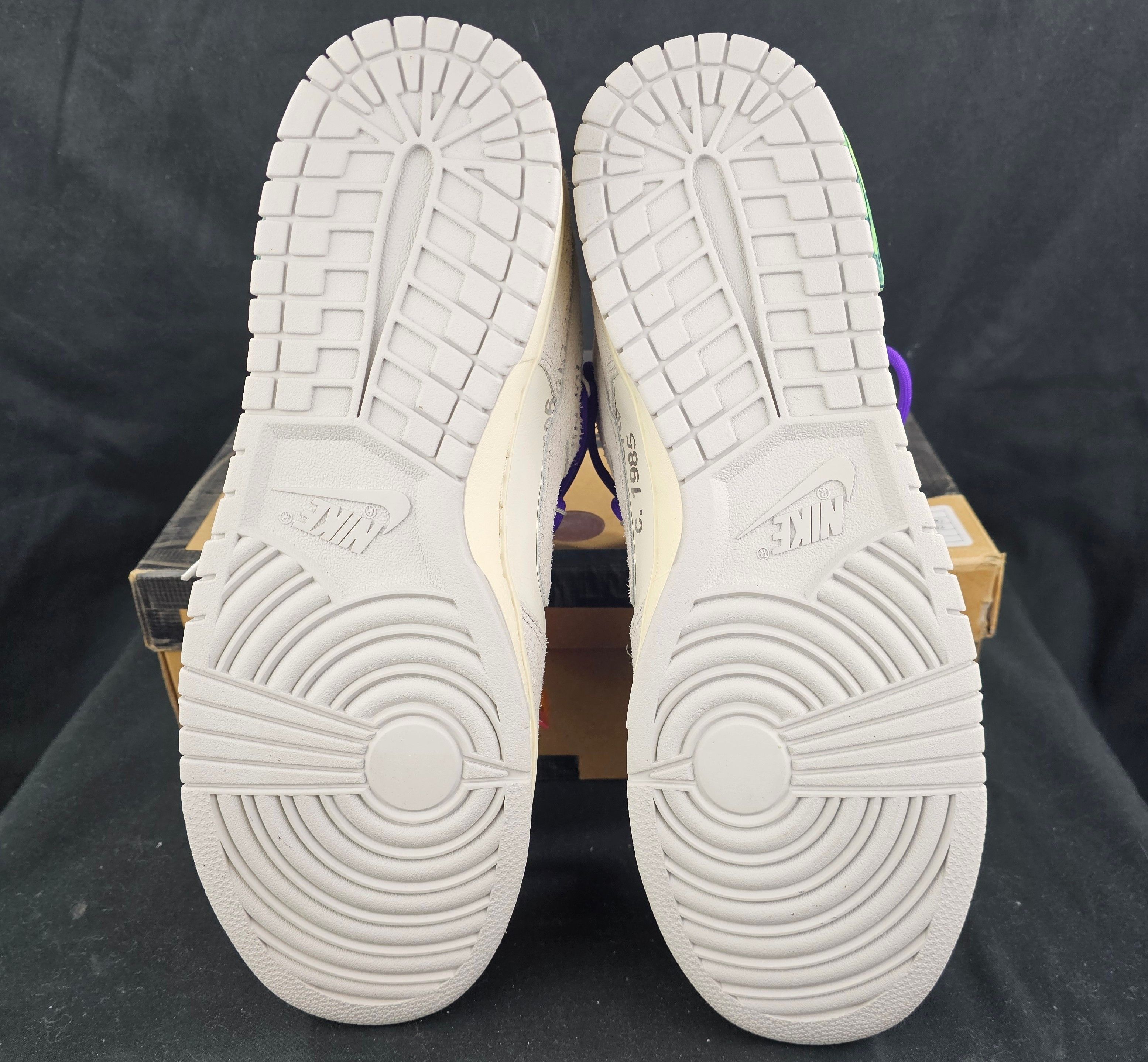 Nike × Off-White Nike Dunk Low Off-White Lot 15 of 50 Sail Men's Size 13 US Size US 13 / EU 46 - 7 Thumbnail