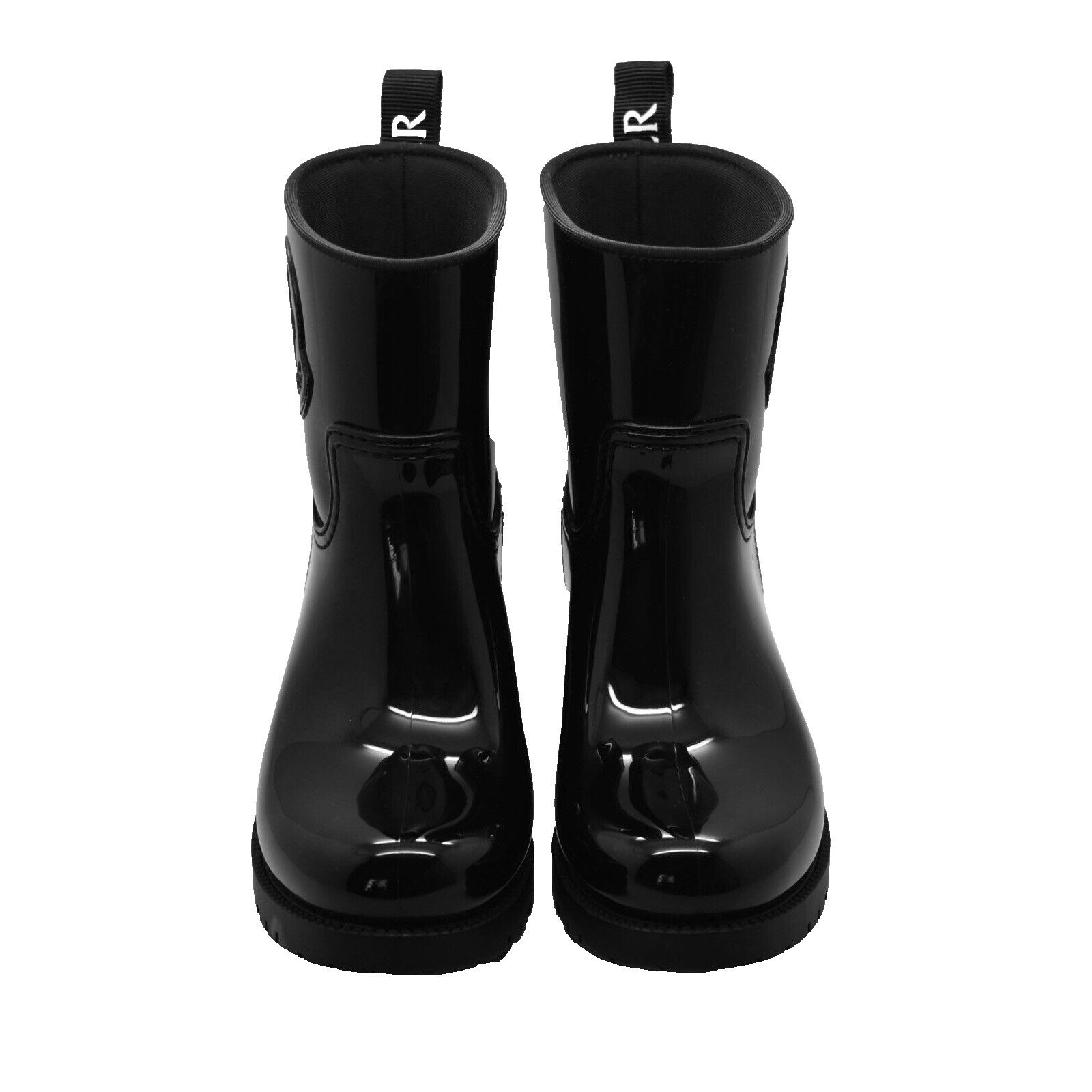 Moncler MONCLER Black PVC-Rubber Logo Waterproof Rain Boots Shoes 35 Size US 5 / IT 35 - 5 Thumbnail