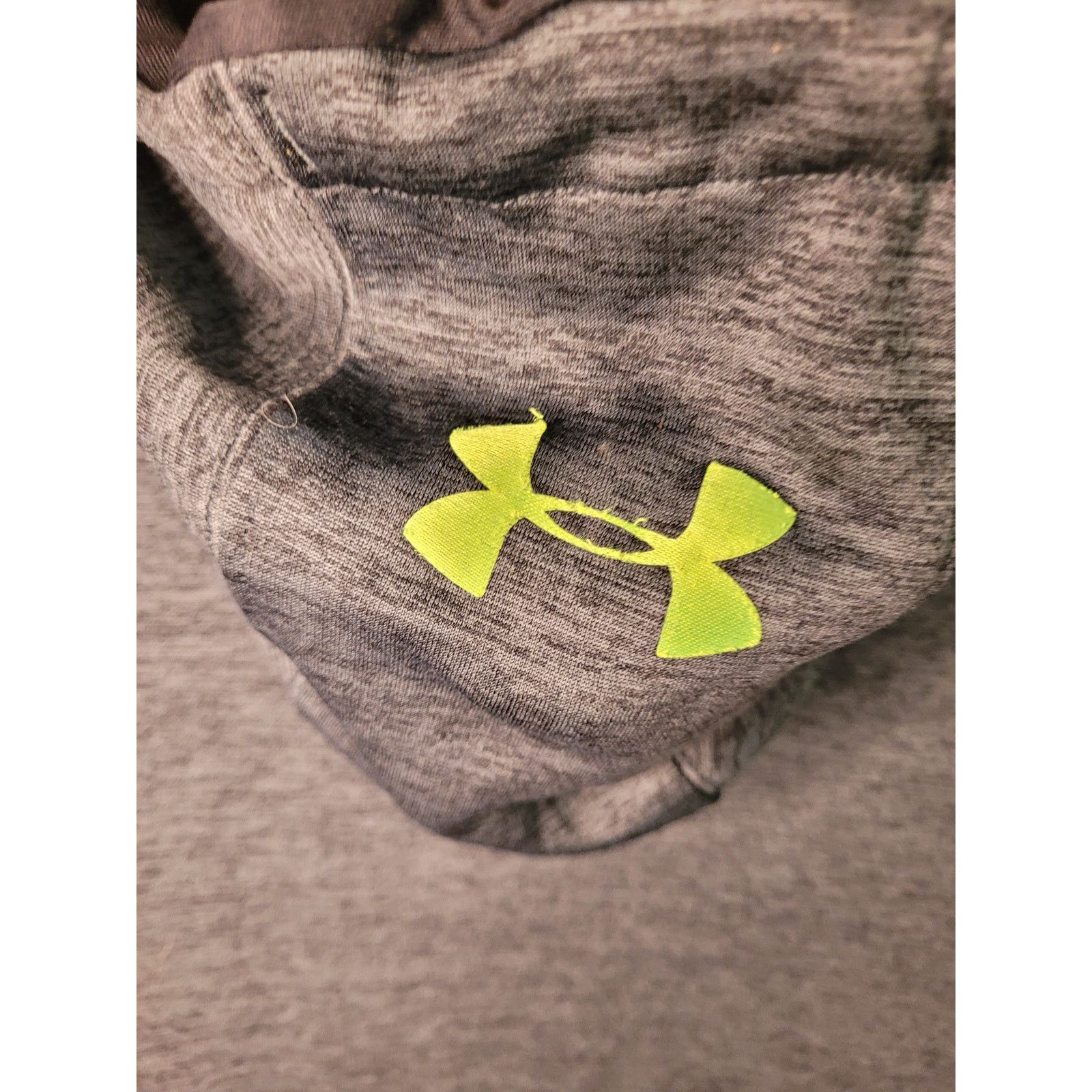 Under Armour Under Armour Mens Sweatshirt/Hoodie Gray/Yellow Sz M Size US M / EU 48-50 / 2 - 5 Thumbnail