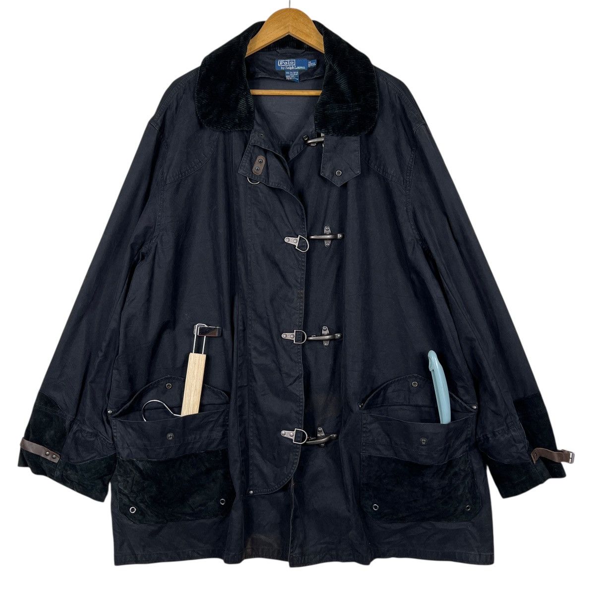 Polo Ralph Lauren 90s Vintage Polo Ralph Lauren Fireman Jacket Size US XXL / EU 58 / 5 - 2 Thumbnail