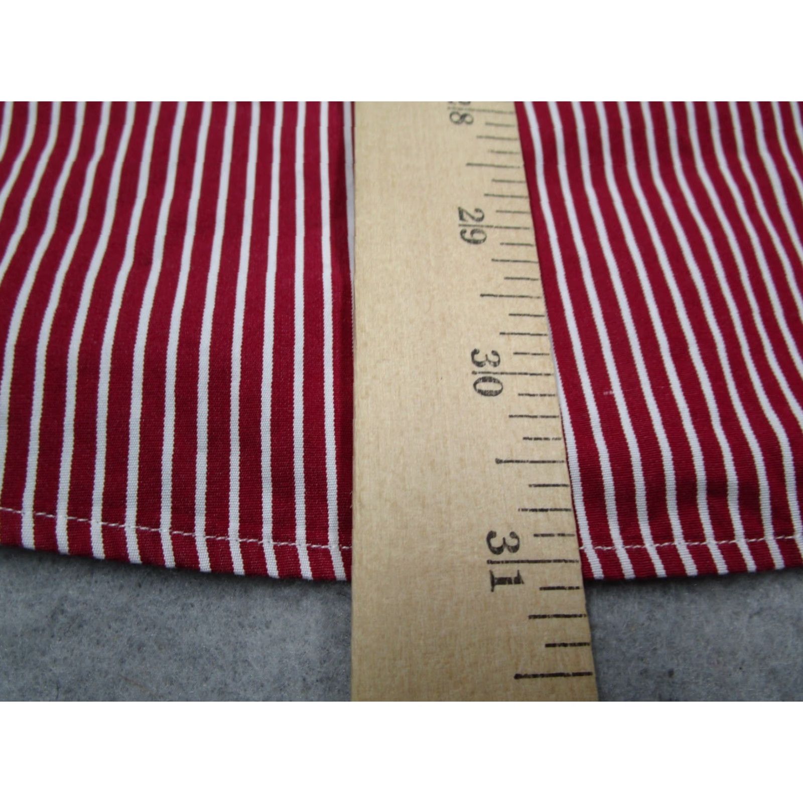 Ralph Lauren VINTAGE Ralph Lauren Shirt Mens 2XL XXL Red Striped Button Up Twill Blue Pony Shirt Mens 2XL Size US XXL / EU 58 / 5 - 6 Thumbnail