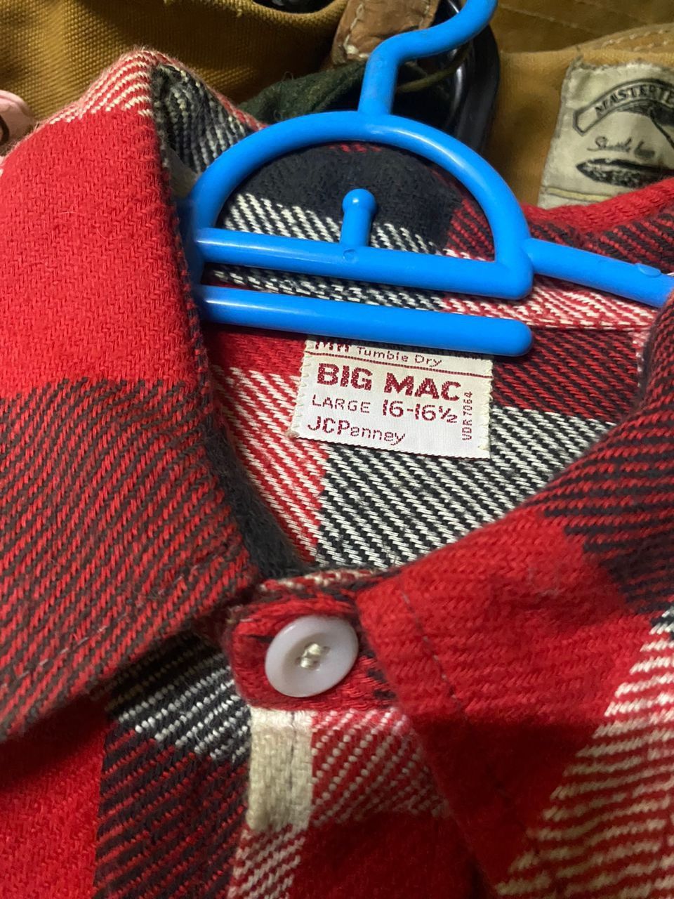 Big Mac × Flannel Vintage big mac jc penney button up flannel shirt Size US L / EU 52-54 / 3 - 8 Thumbnail